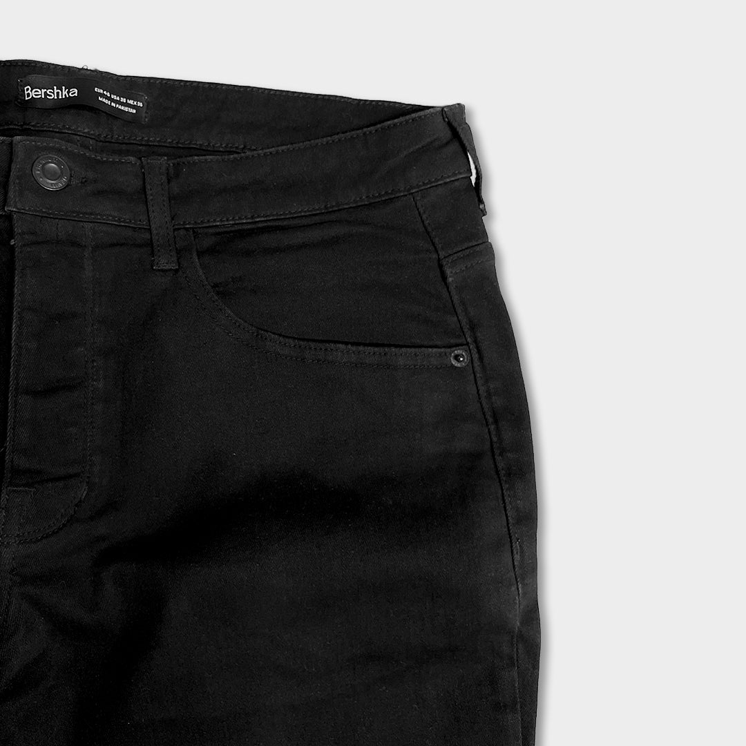 BERSK Branded Men's Branded Jeans Black Color SP-03