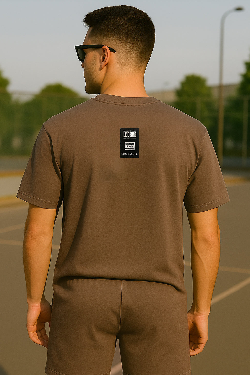 LEECOPR Branded Men's Co-ord Suit Brown Color MCS-02