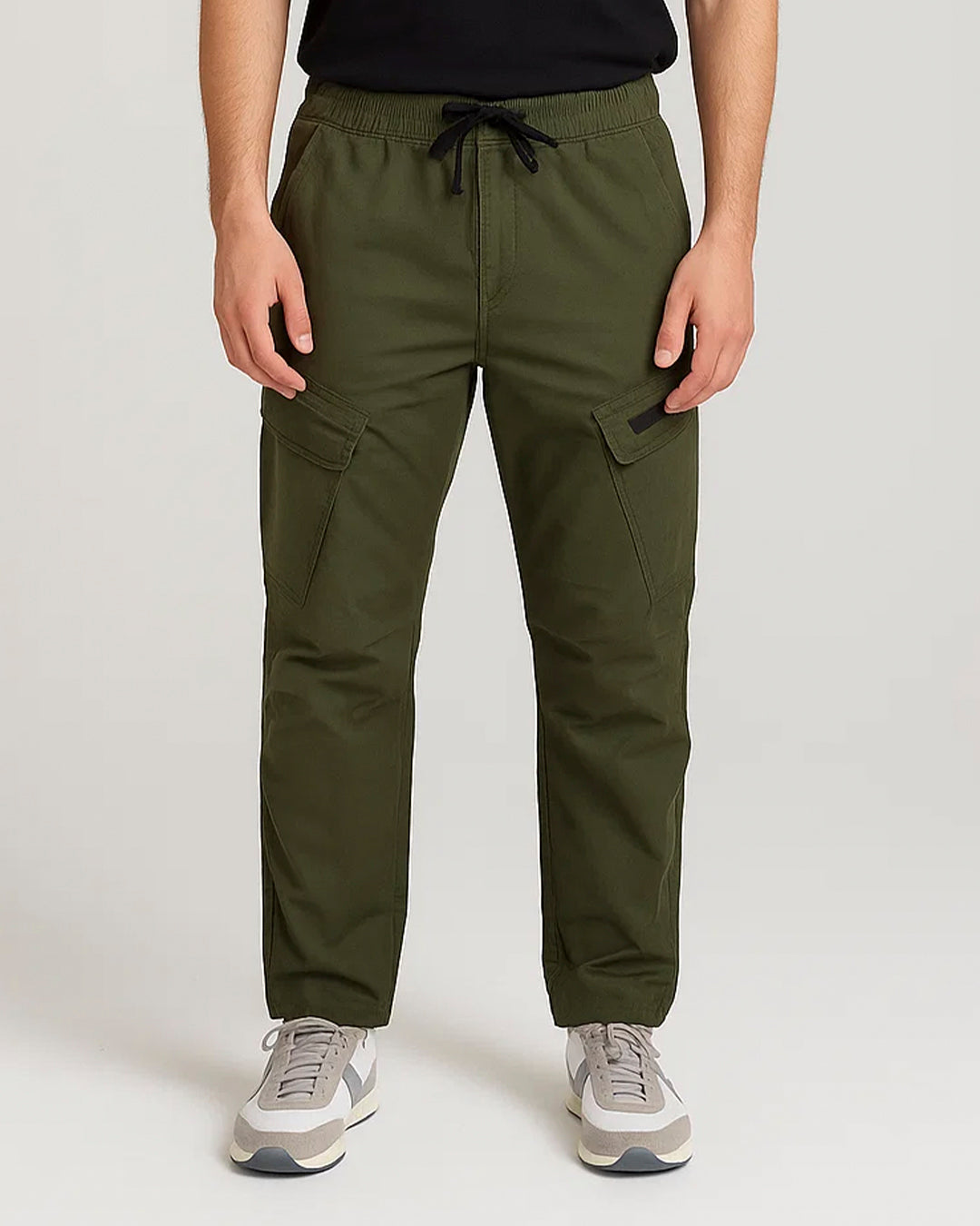 Zelig Branded Cargo Men's Bottle Green Color CFP-15