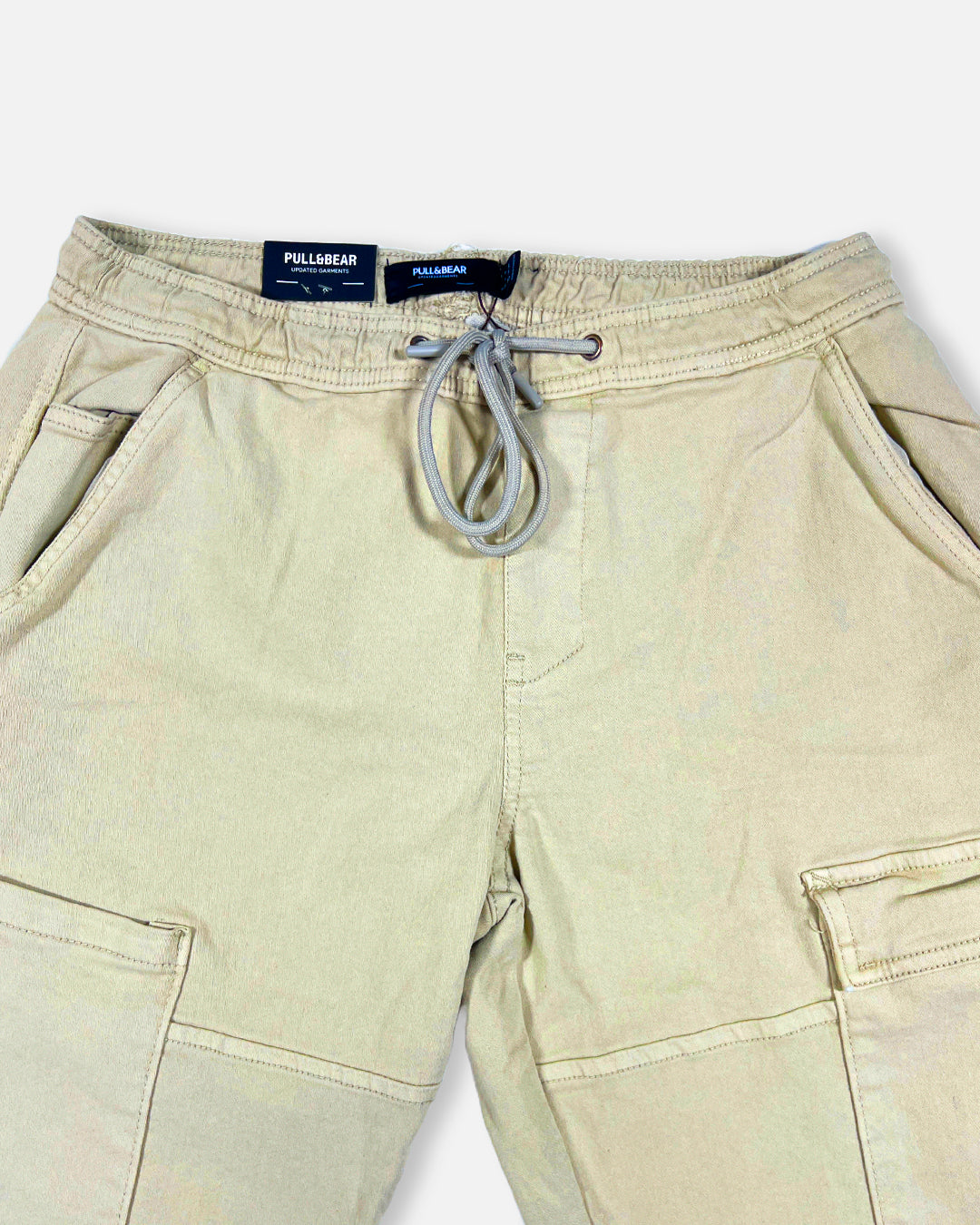 PullNBear Branded Men's Cargo Fit Pant Brown Color CFP-11