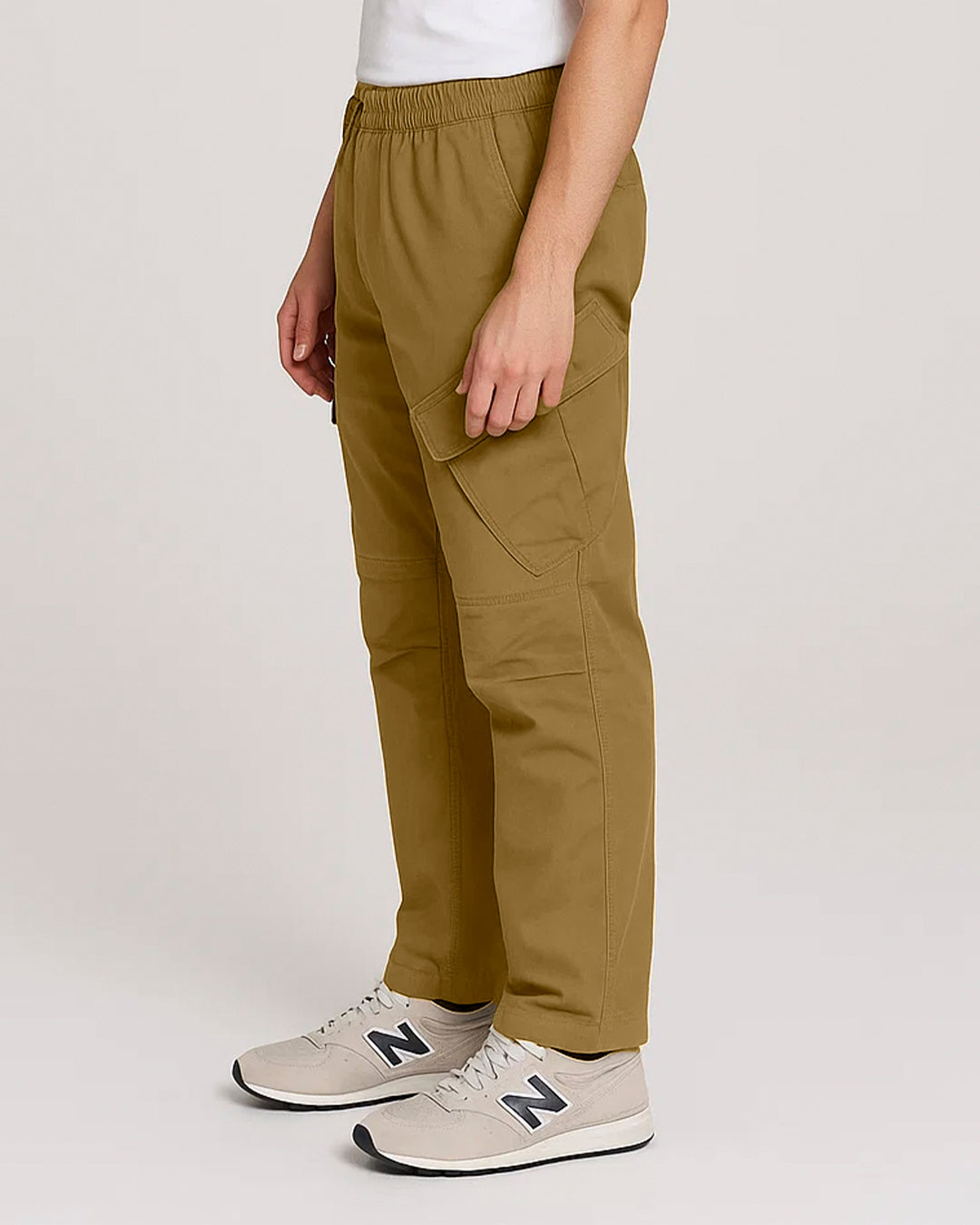 Zelig Branded Cargo Men's Cargo Camel Brown Color CFP-13