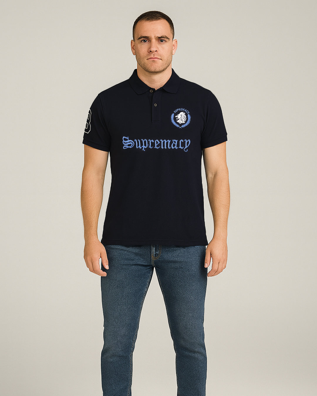 Girodano Branded Polo T-shirt Black Color Mpt-61