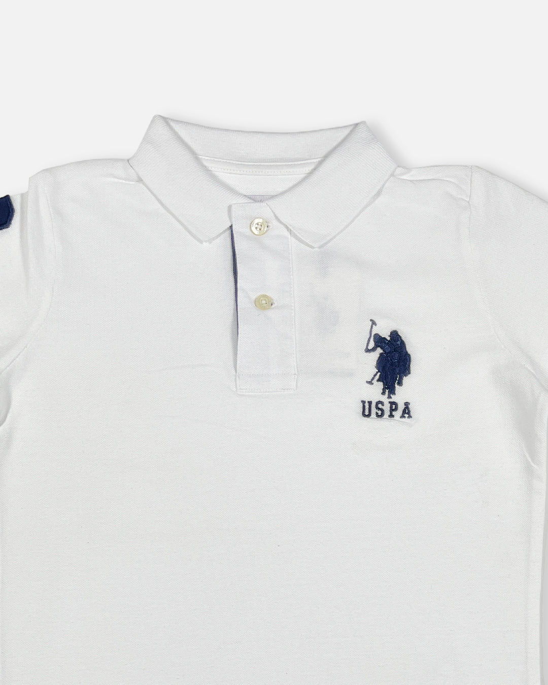 US Pollo Branded Men's Polo T-shirt White Color MPT-17