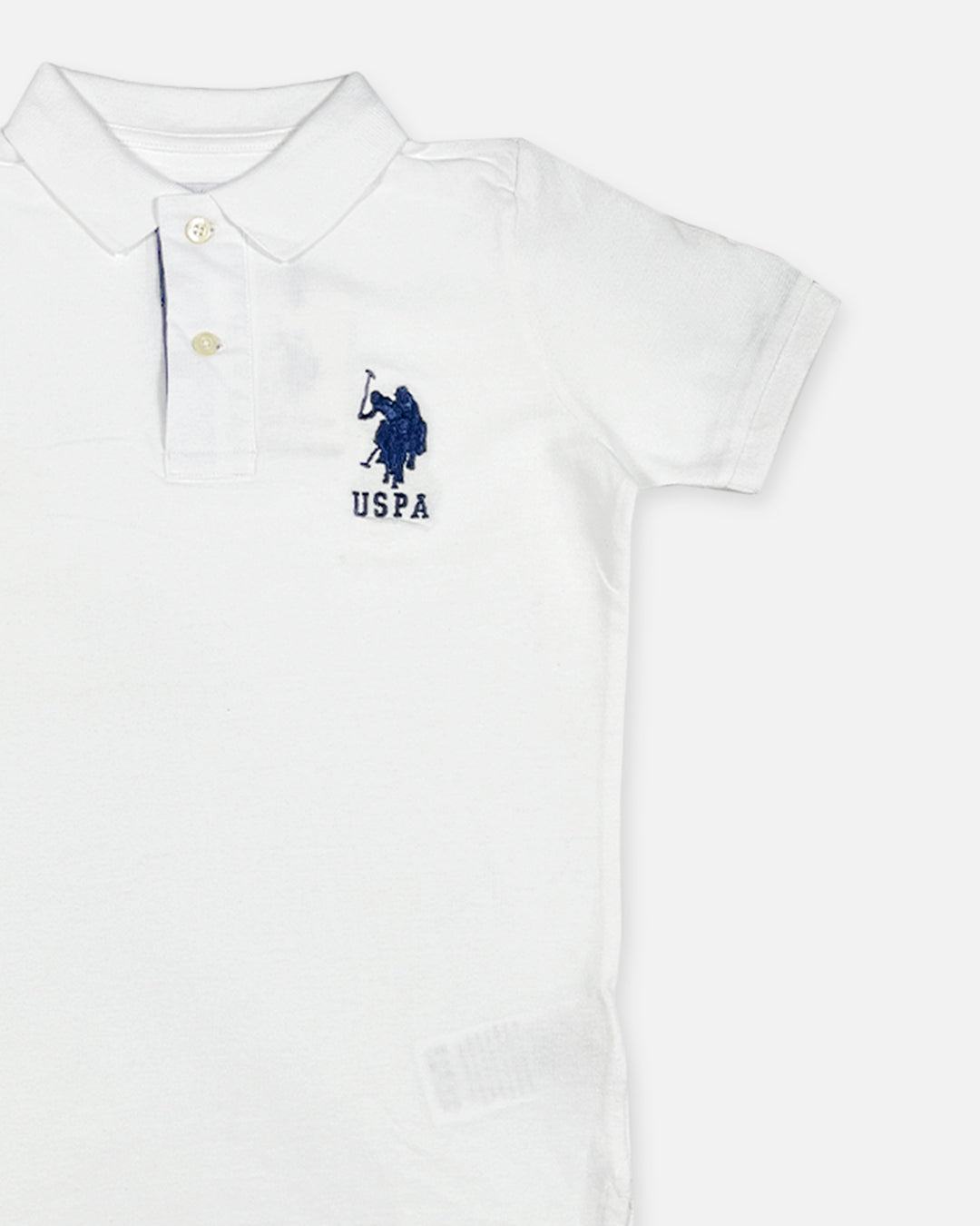 US Pollo Branded Men's Polo T-shirt White Color MPT-17