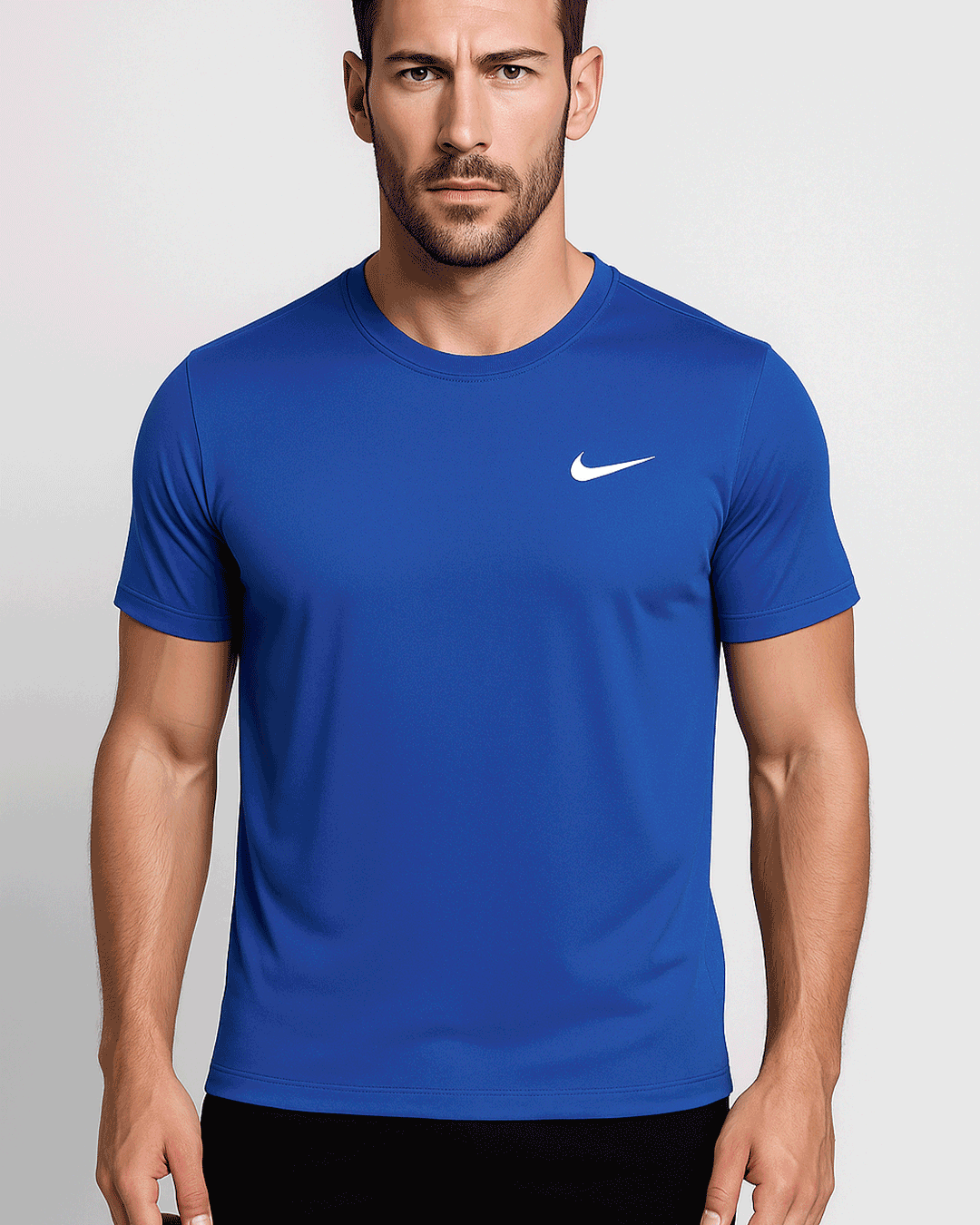 NIKK Branded Men's Dri-fit T-shirt Blue Color MDT-02
