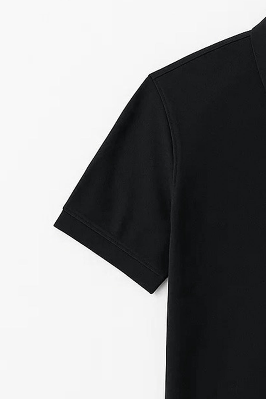 Spark Men's Black Color Polo T-shirt MPT-07