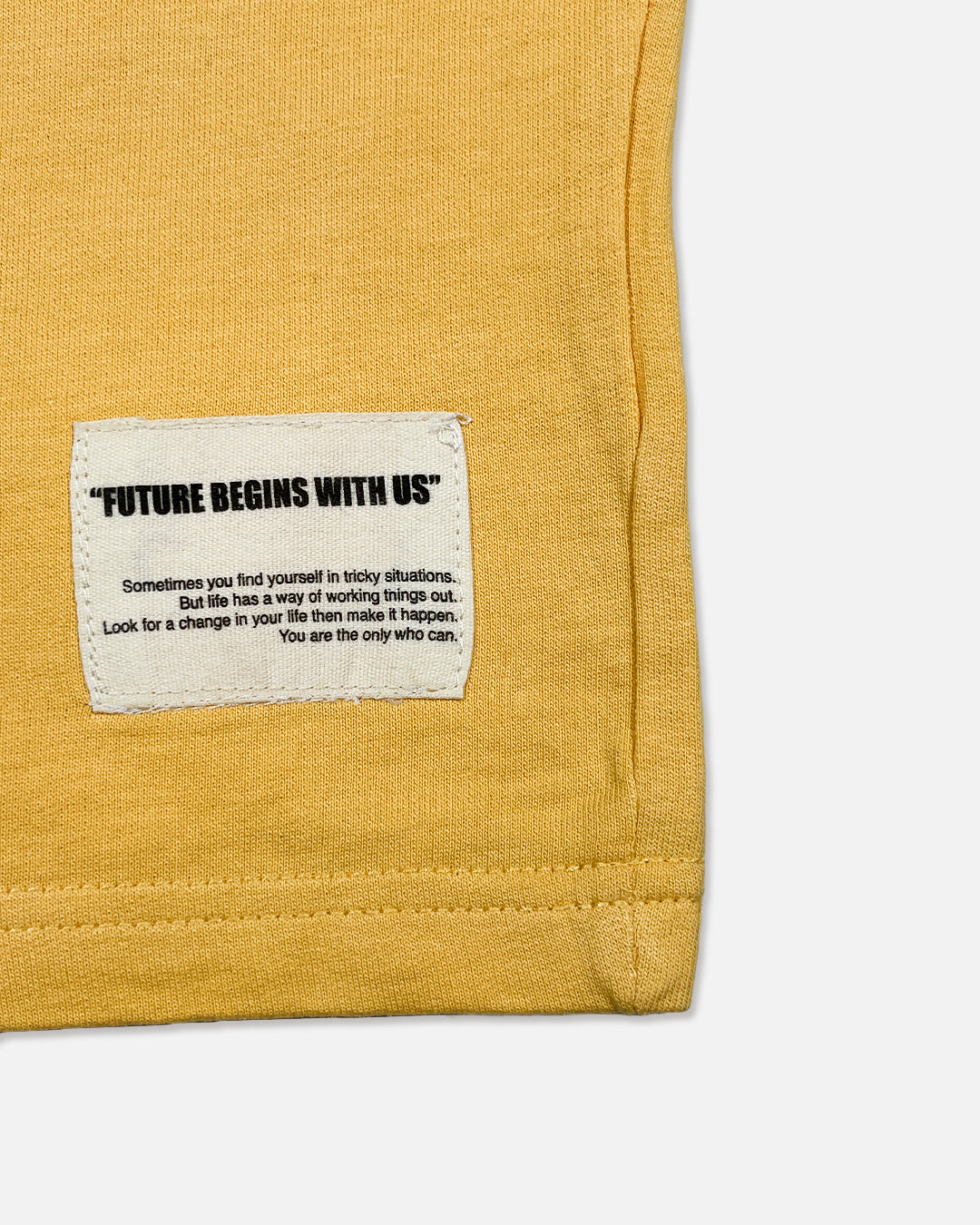 ZARRAA Branded Boy's Yellow Color T-shirt BTS-12