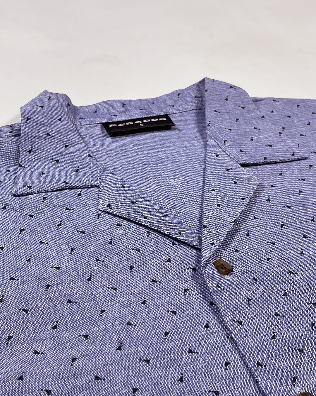 Pegadoor Branded Casual Half Sleeves Shirt Blue Color MCS-03