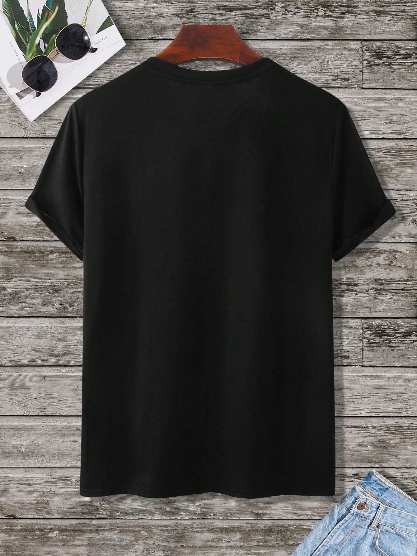 Hard Rok Branded Branded T-shirt Black Color MT-01