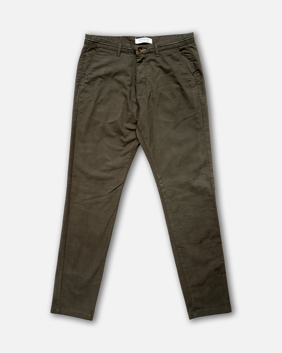 Spring Fld Branded Men's Slim Fit Chino Pant Black Color MCP-06