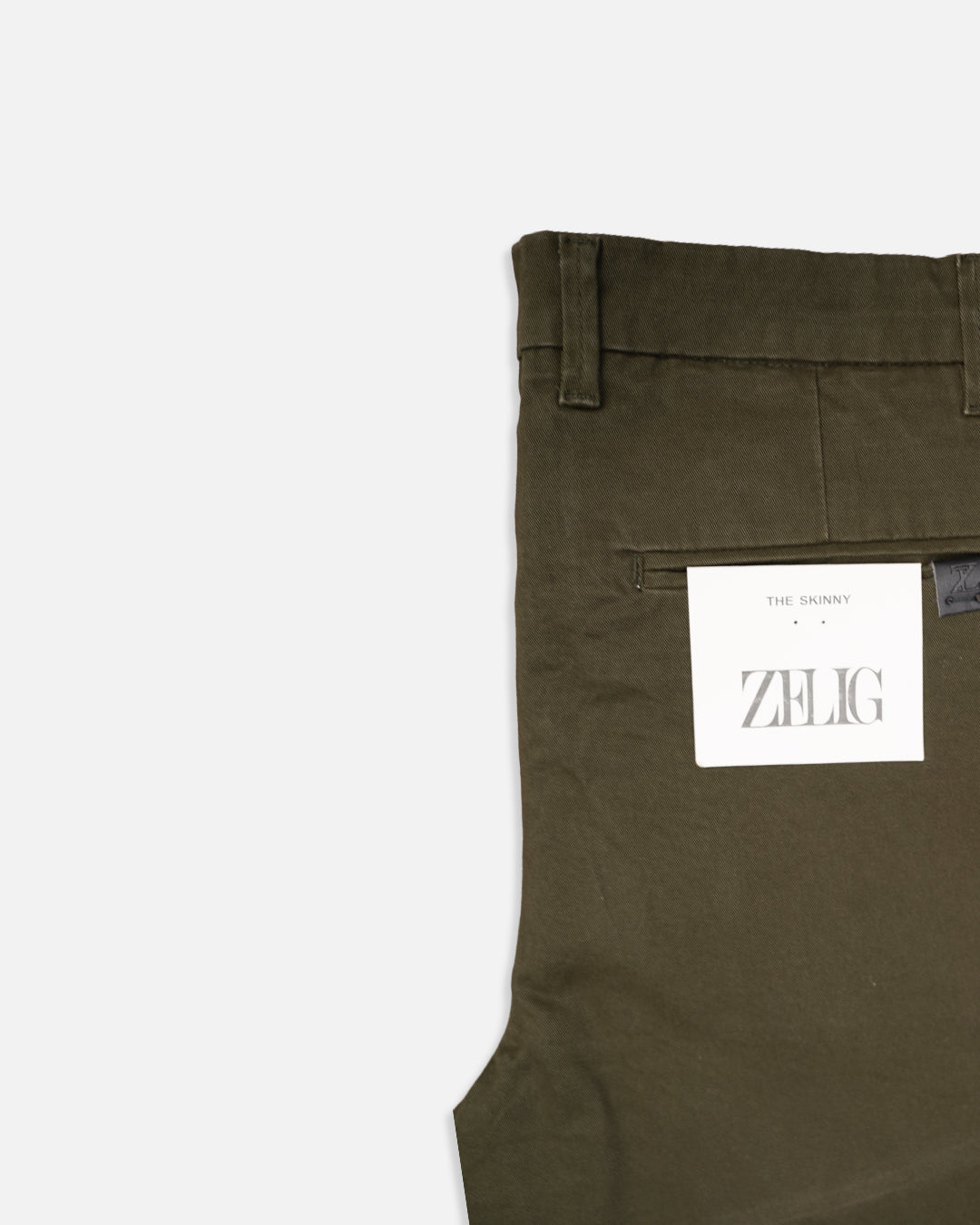 Zelig Branded Men's Slim Fit Chino Pant Green Color MCP-13