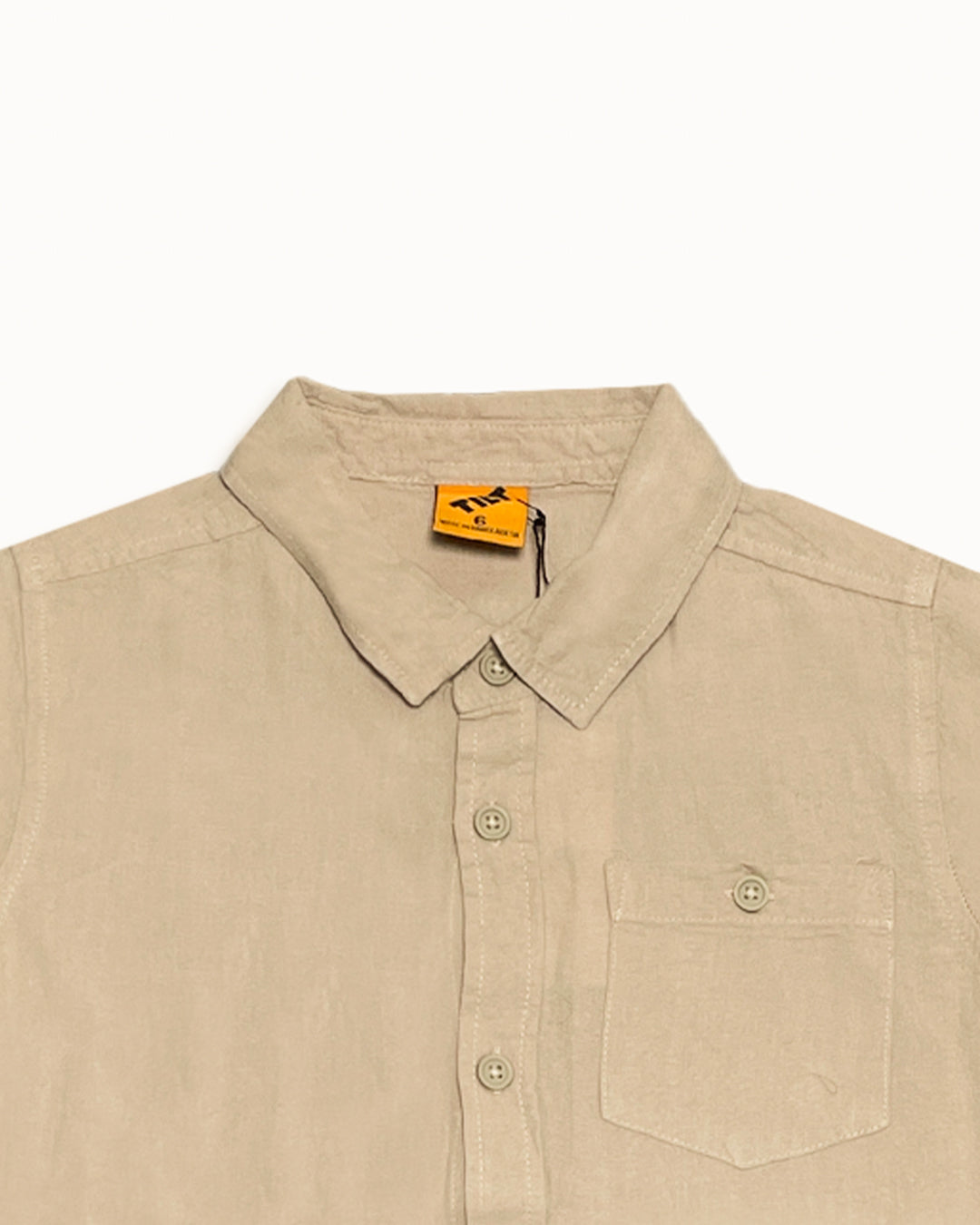 TILTY Branded Boy's Beige Color Shirt Half Sleeves BS-10