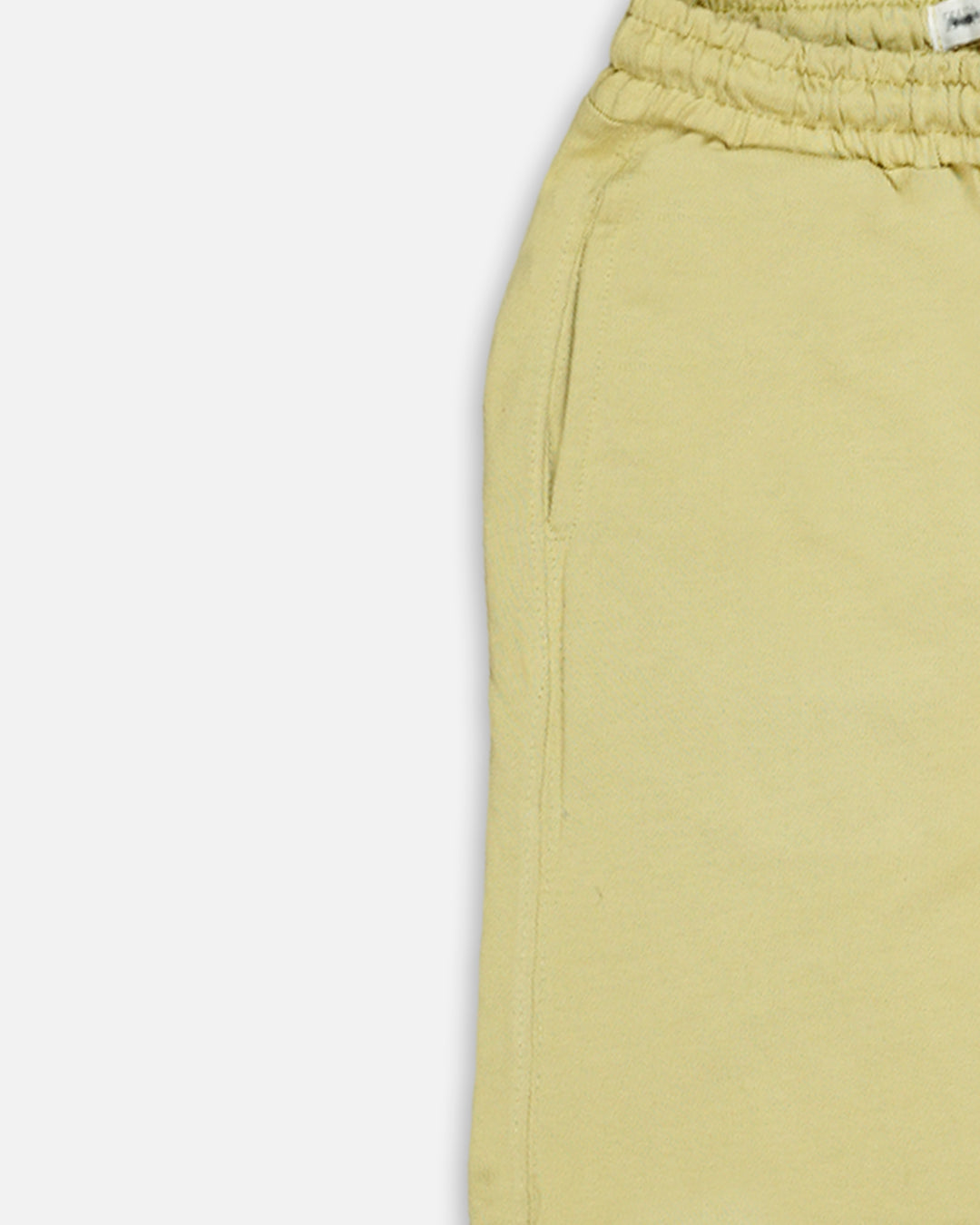 ZARRAA Boy's Premium Shorts Light Yellow Color BST-15