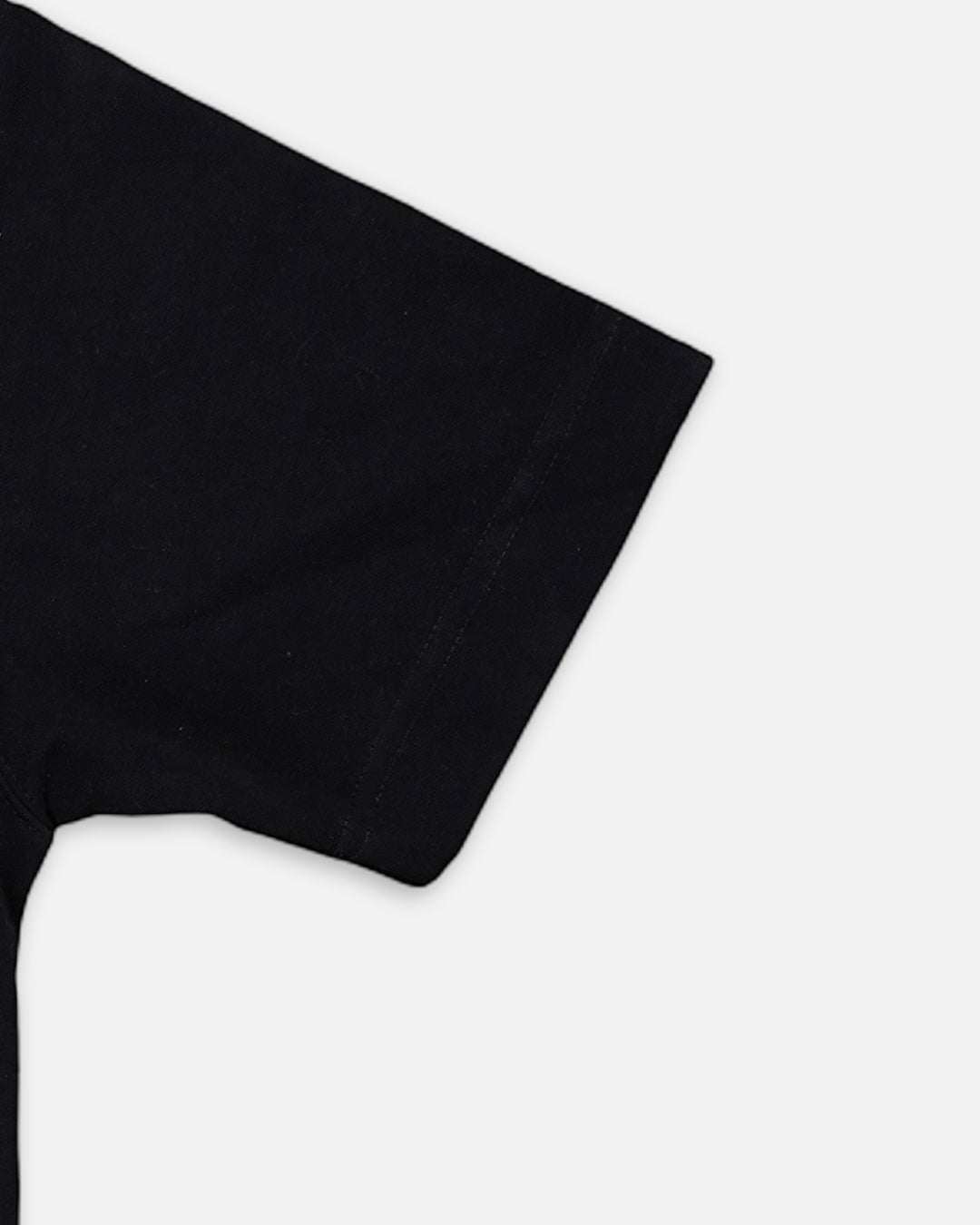 Branded Black Drop Shoulder Tee MT-12