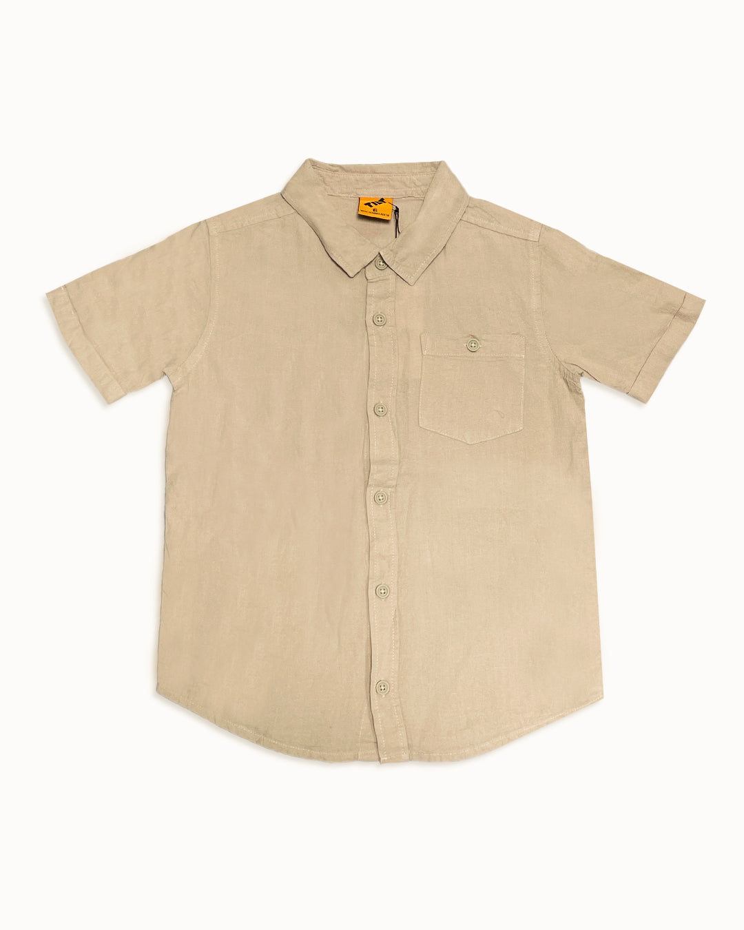 TILTY Branded Boy's Beige Color Shirt Half Sleeves BS-10