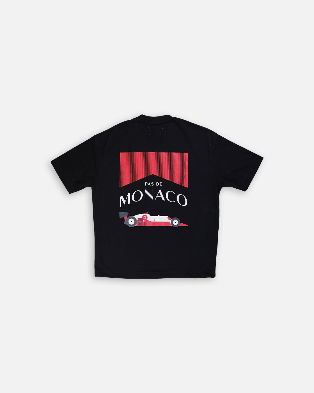 Branded Black Drop Shoulder Tee MT-12