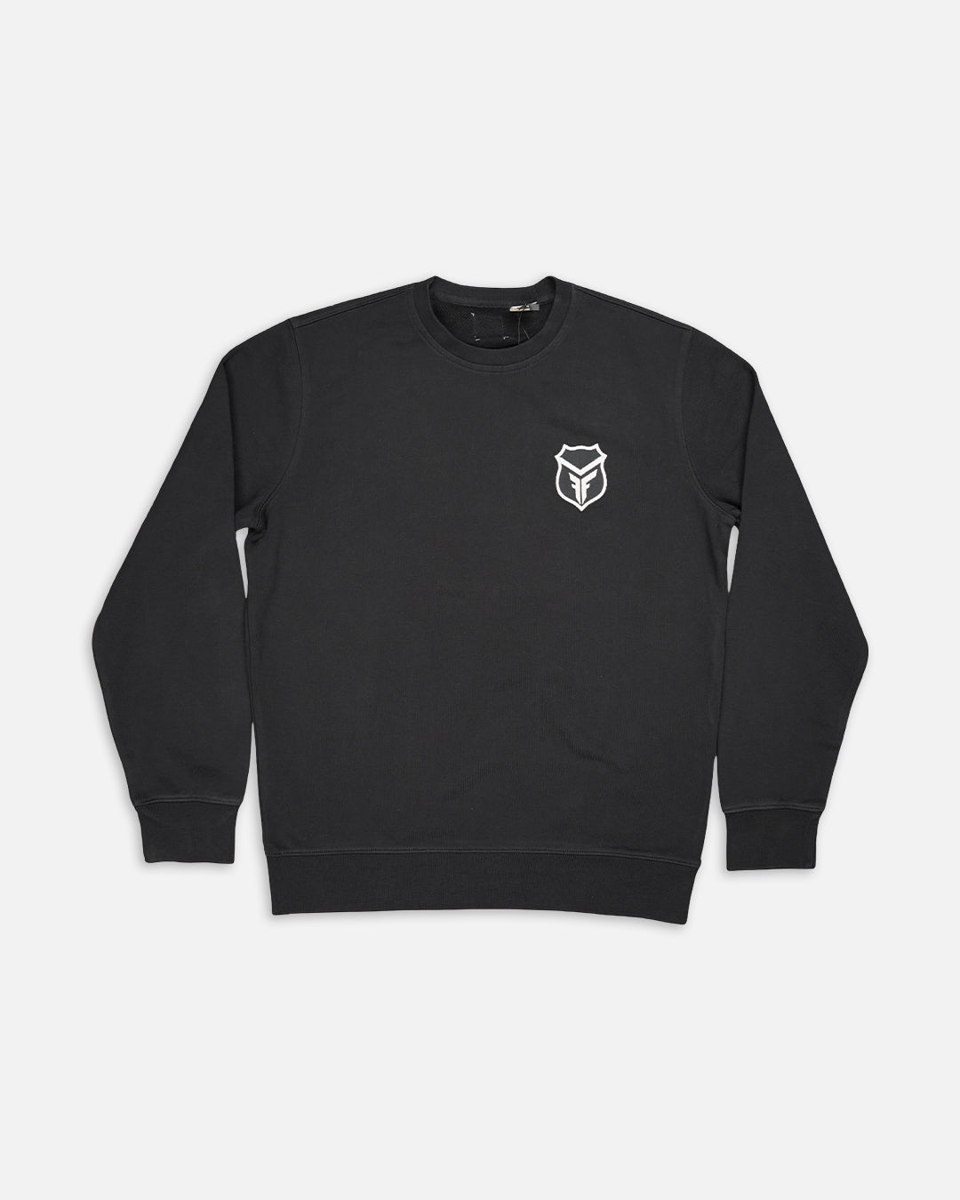 LEVS Branded Men’s Crewneck Sweatshirt Black Color MSWT-02