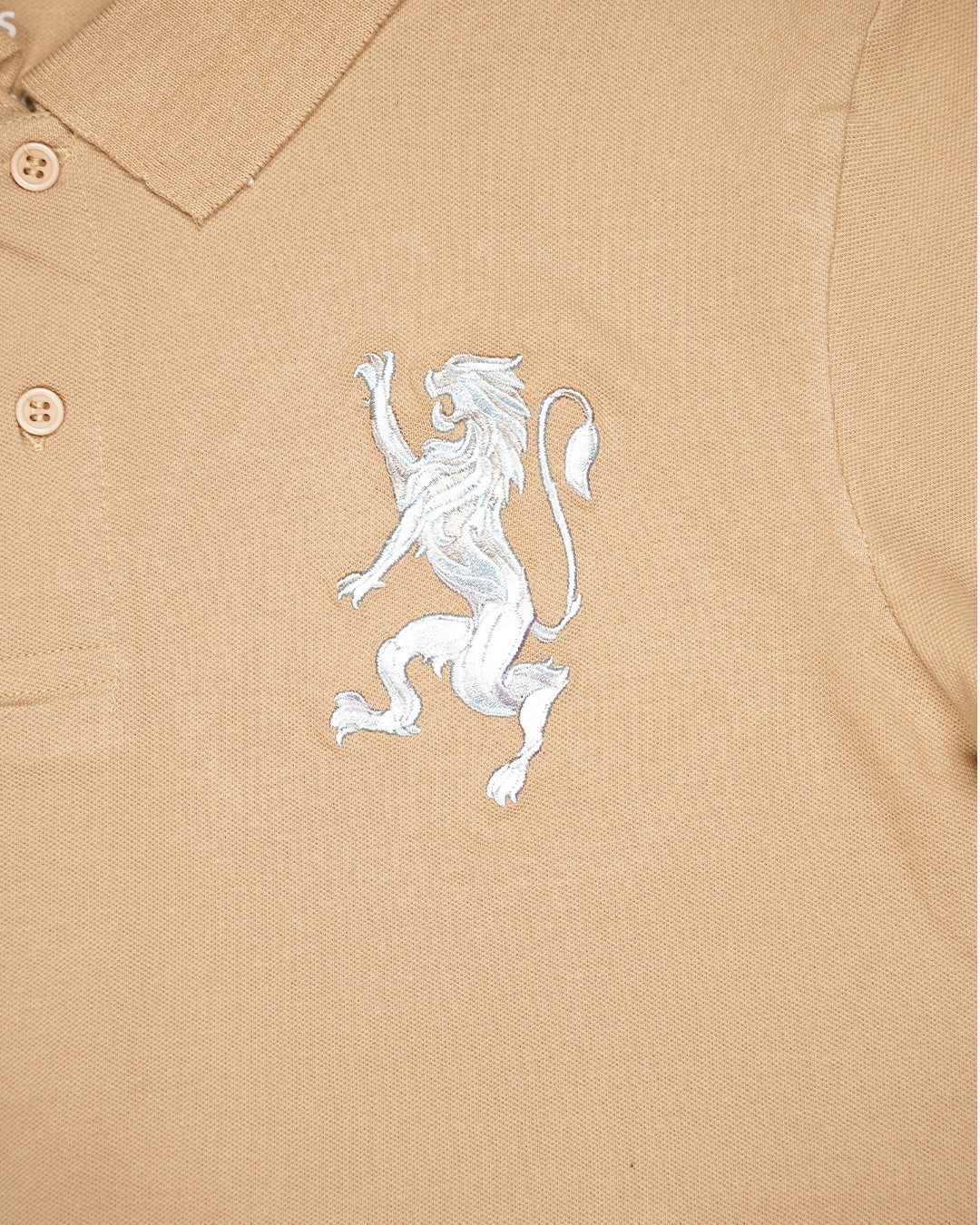 Girodano Branded Polo T-shirt Beige Color Mpt-59