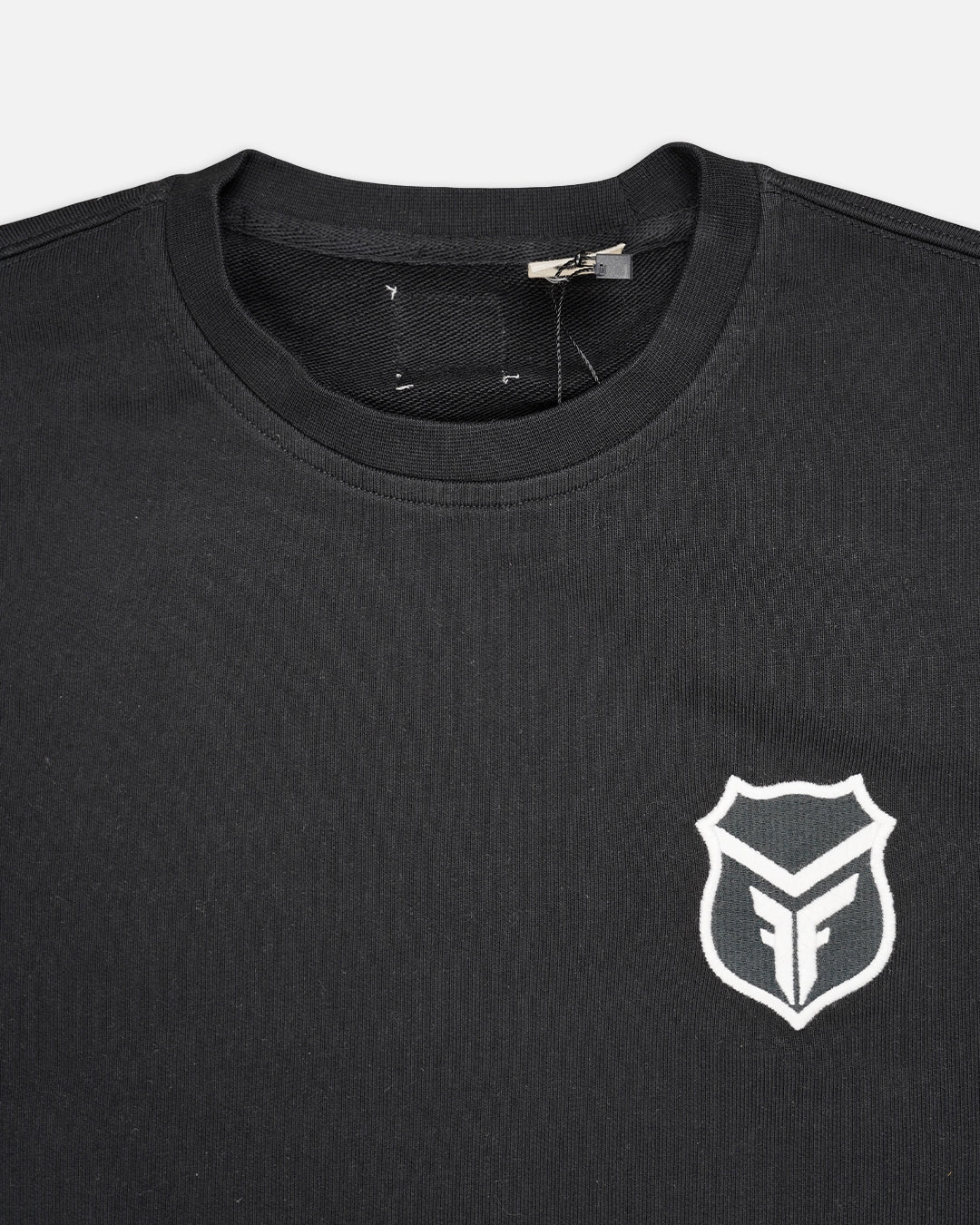 LEVS Branded Men’s Crewneck Sweatshirt Black Color MSWT-02