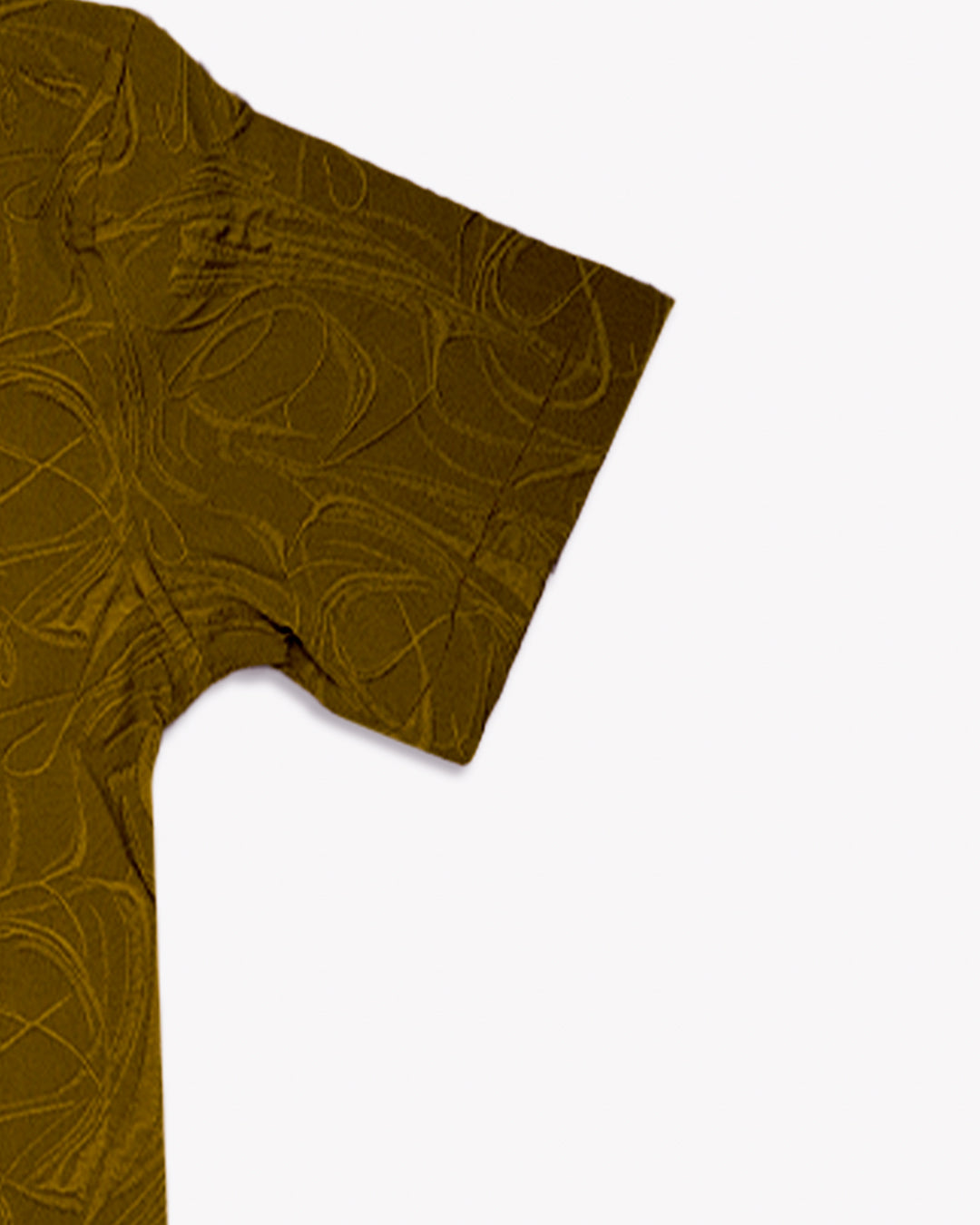 Zelig Branded Casual Textured Shirt Brown Color MCS-10