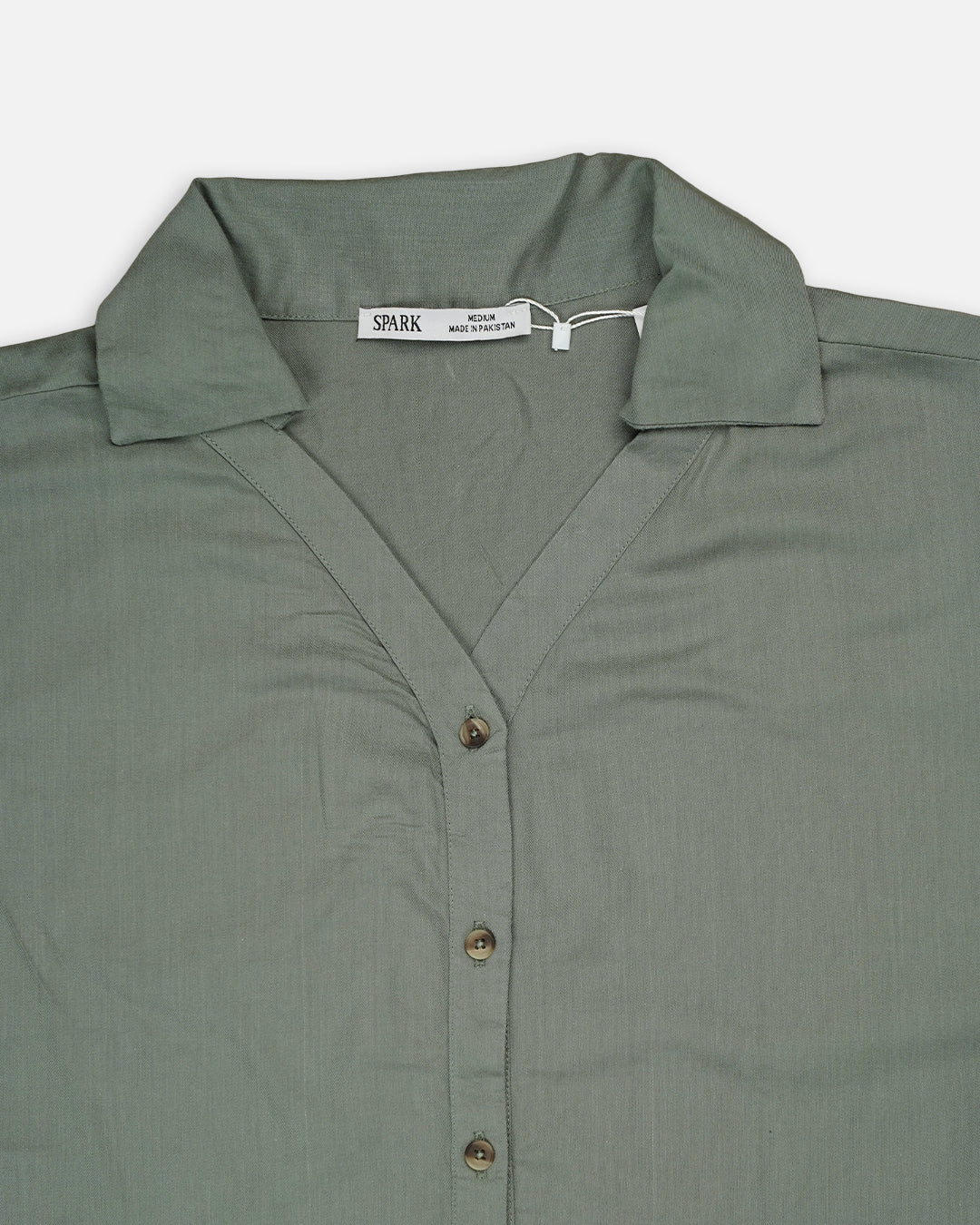 Zelig Branded Sage Green Linen Co-Ord Set WCS-04