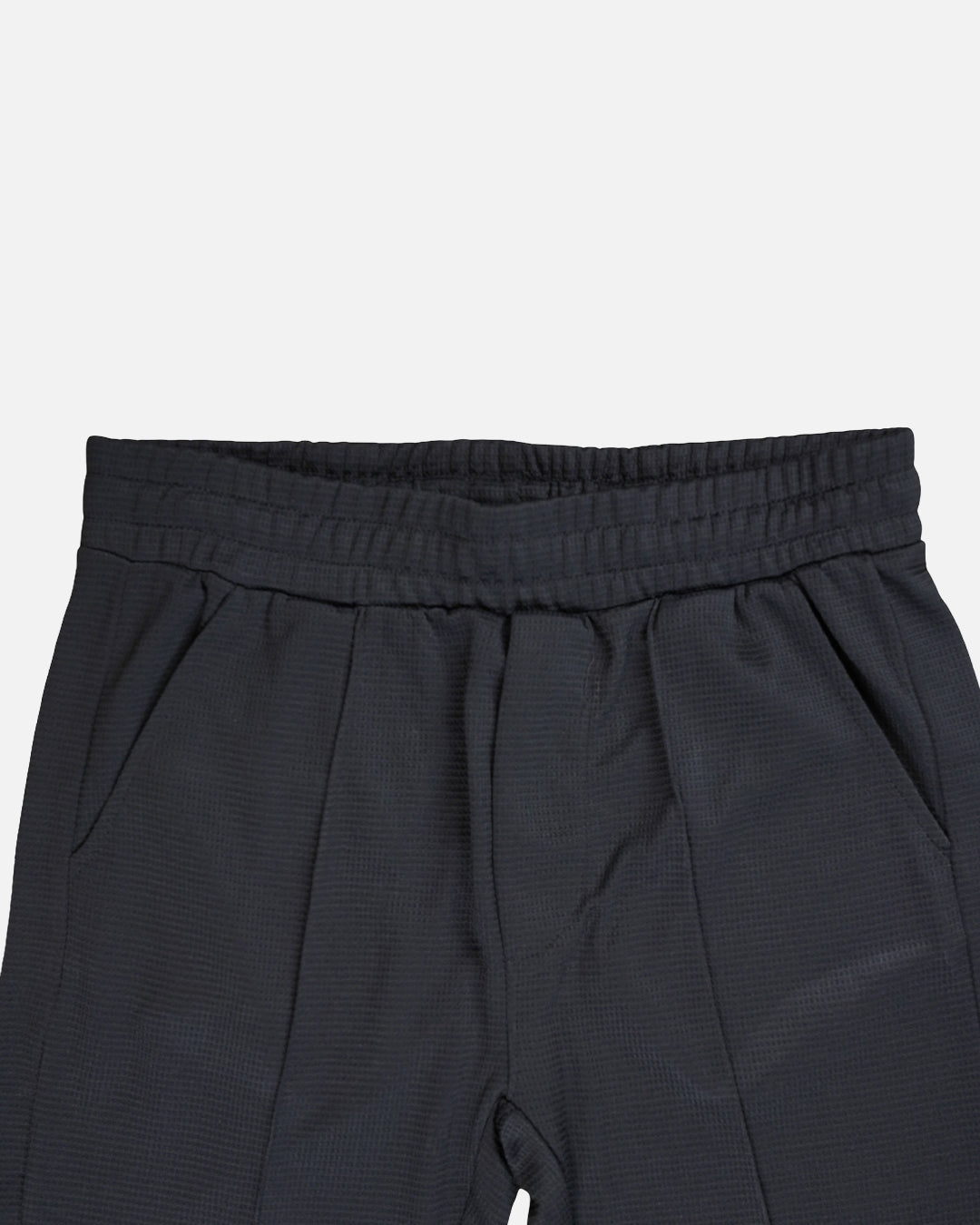Zelig Branded Men's Black Textured Trouser MTR-05
