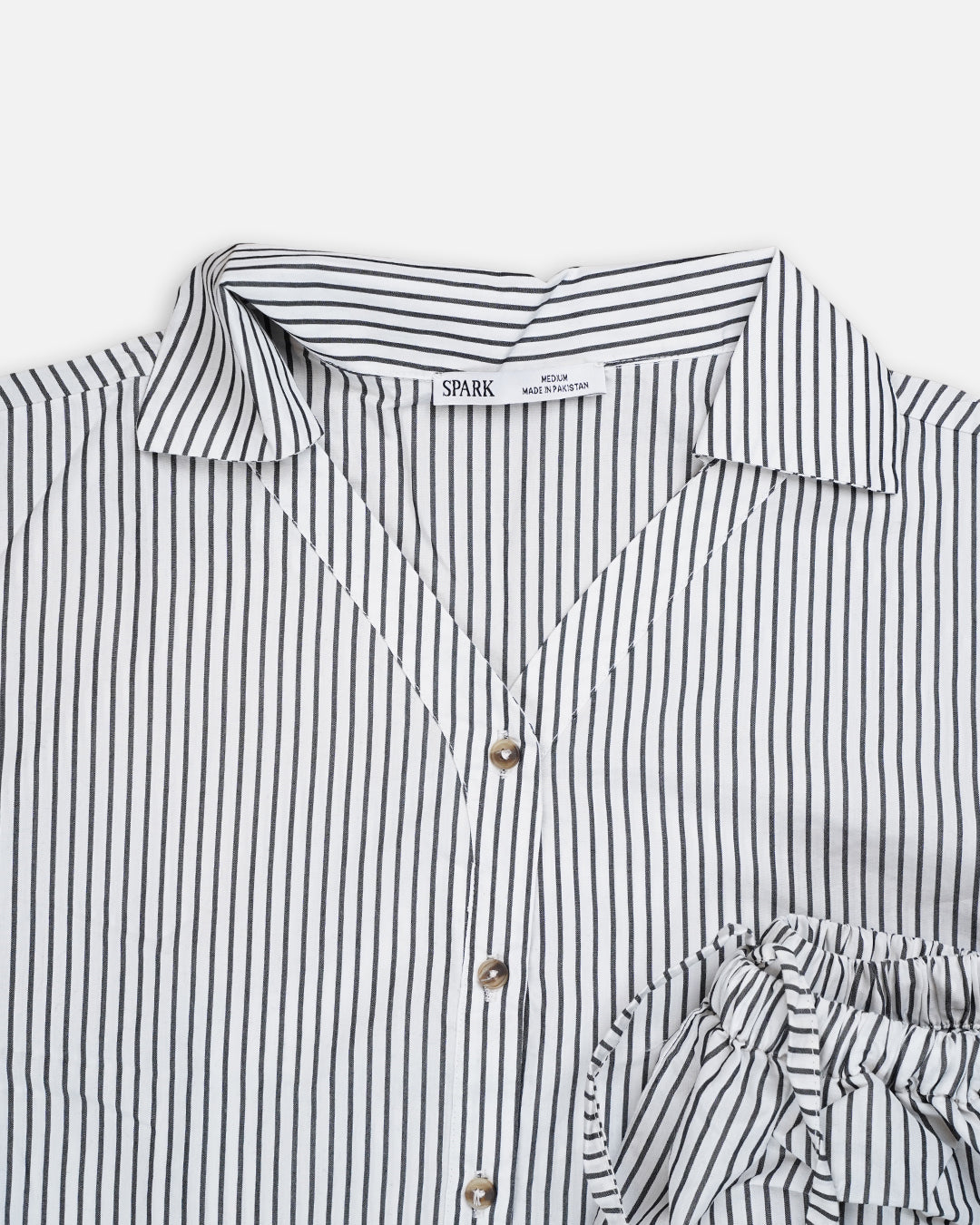 Zelig Branded Blue & White Striped Co-Ord Set WCS-08