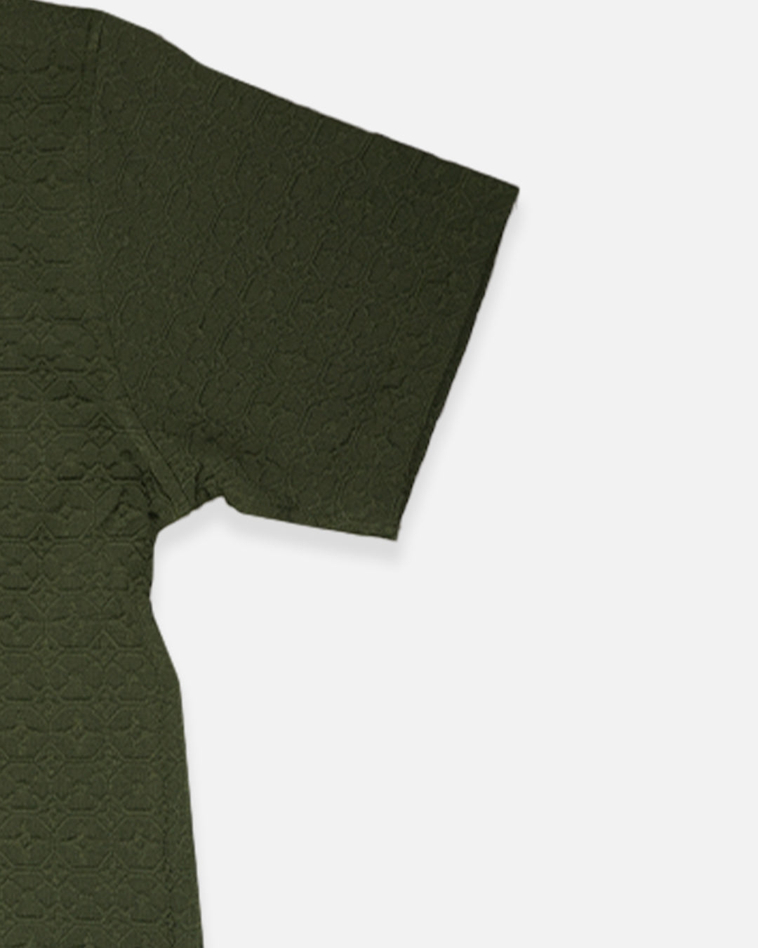 Zelig Branded Casual Textured Shirt Green Color MCS-12