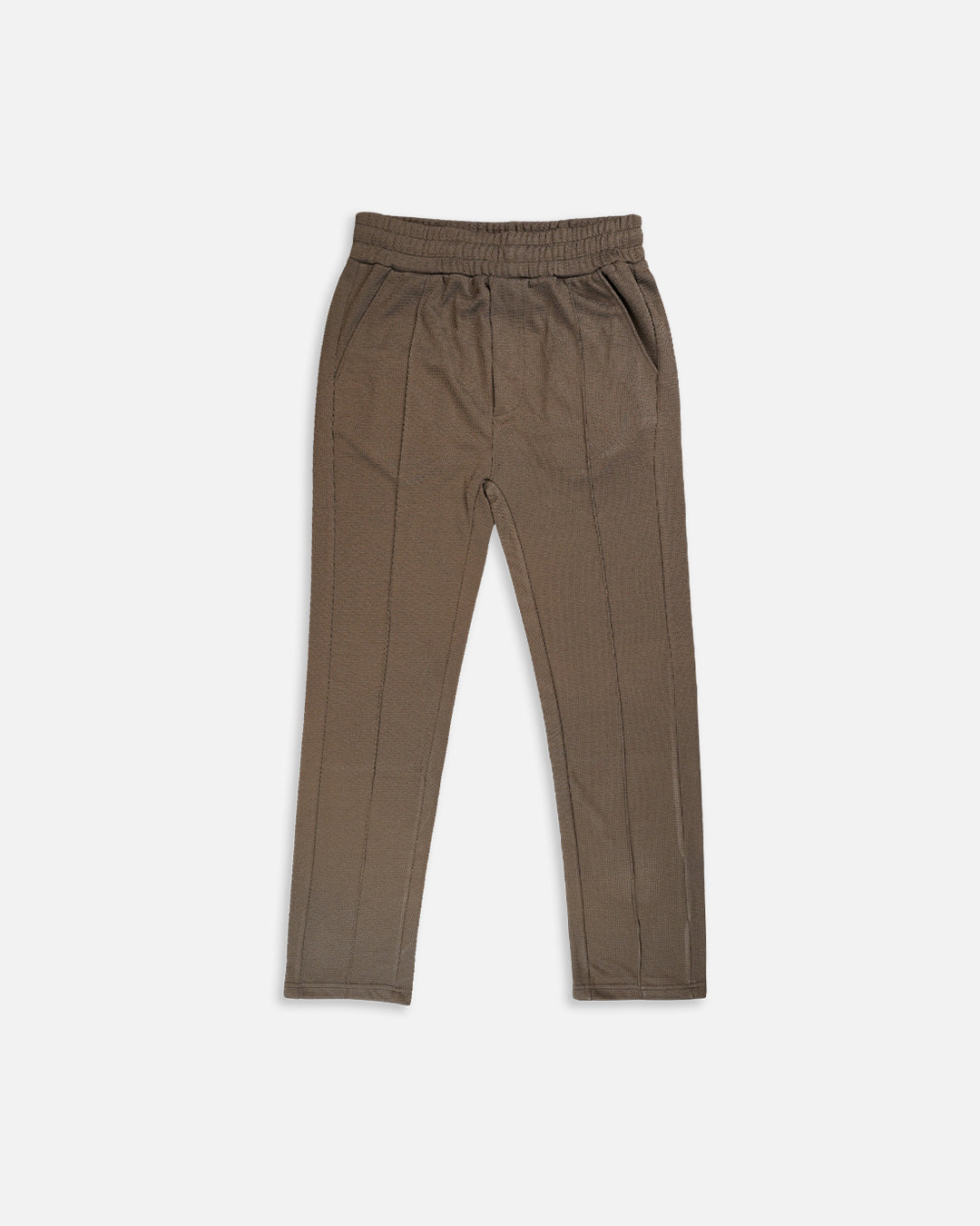 Zelig Men's Olive Brown Smart Fit Trouser MTR-01