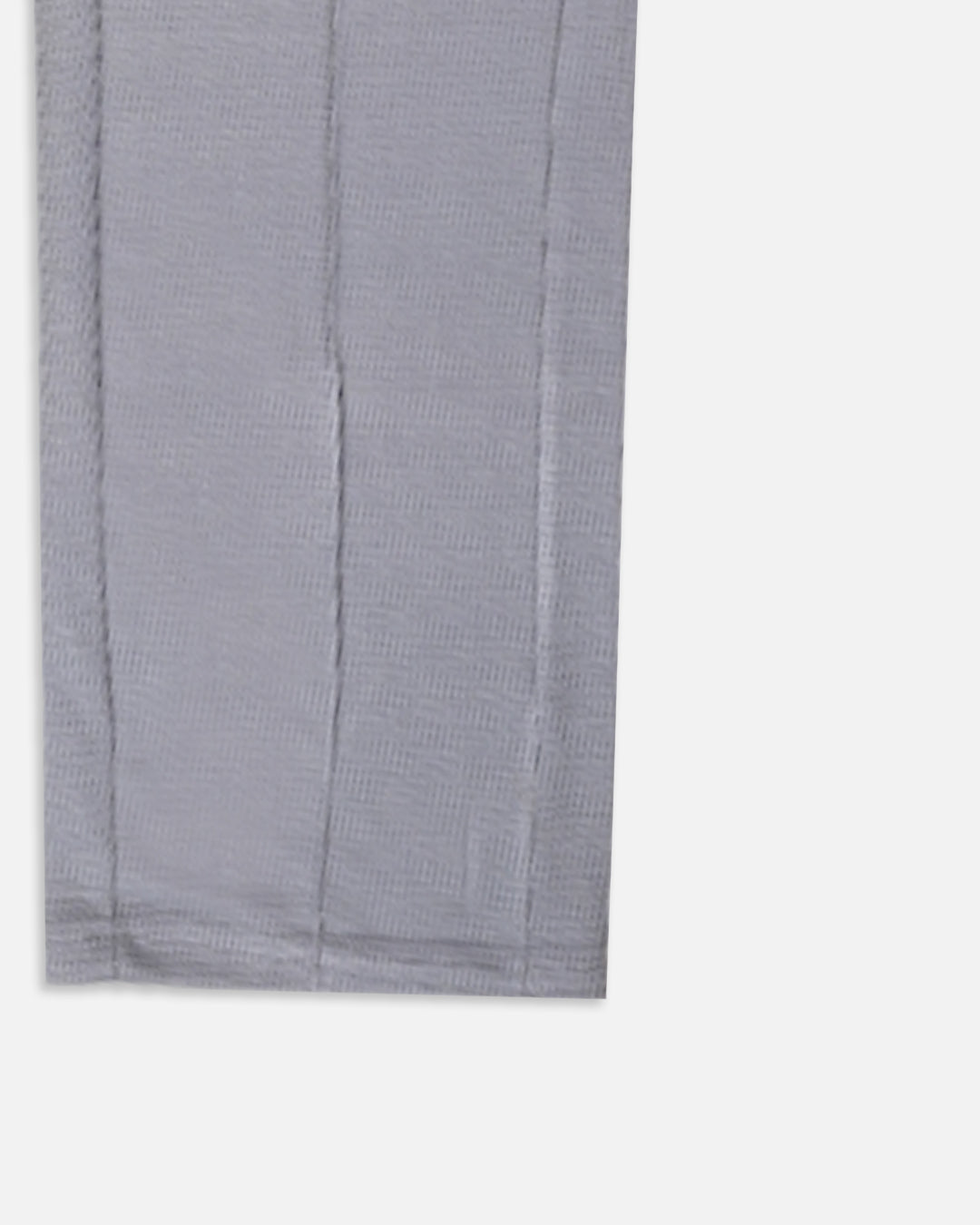 Zelig Branded Men's Ash Grey Textured Trouser MTR-04