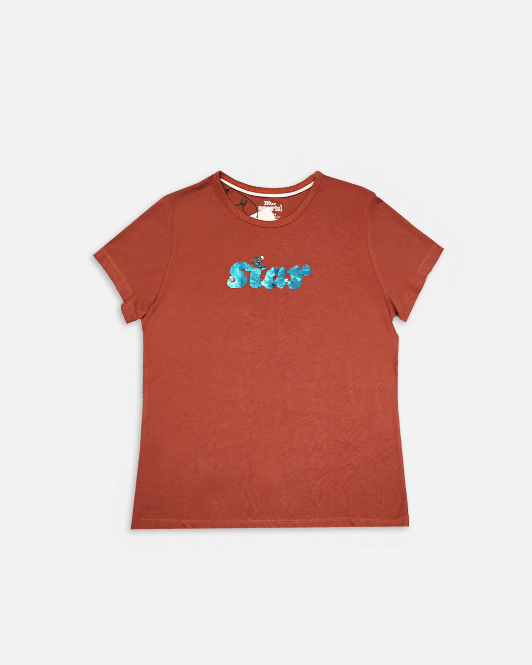 Pepprets Branded Girl's T-shirt Bubble Mehroon Color GTS-07