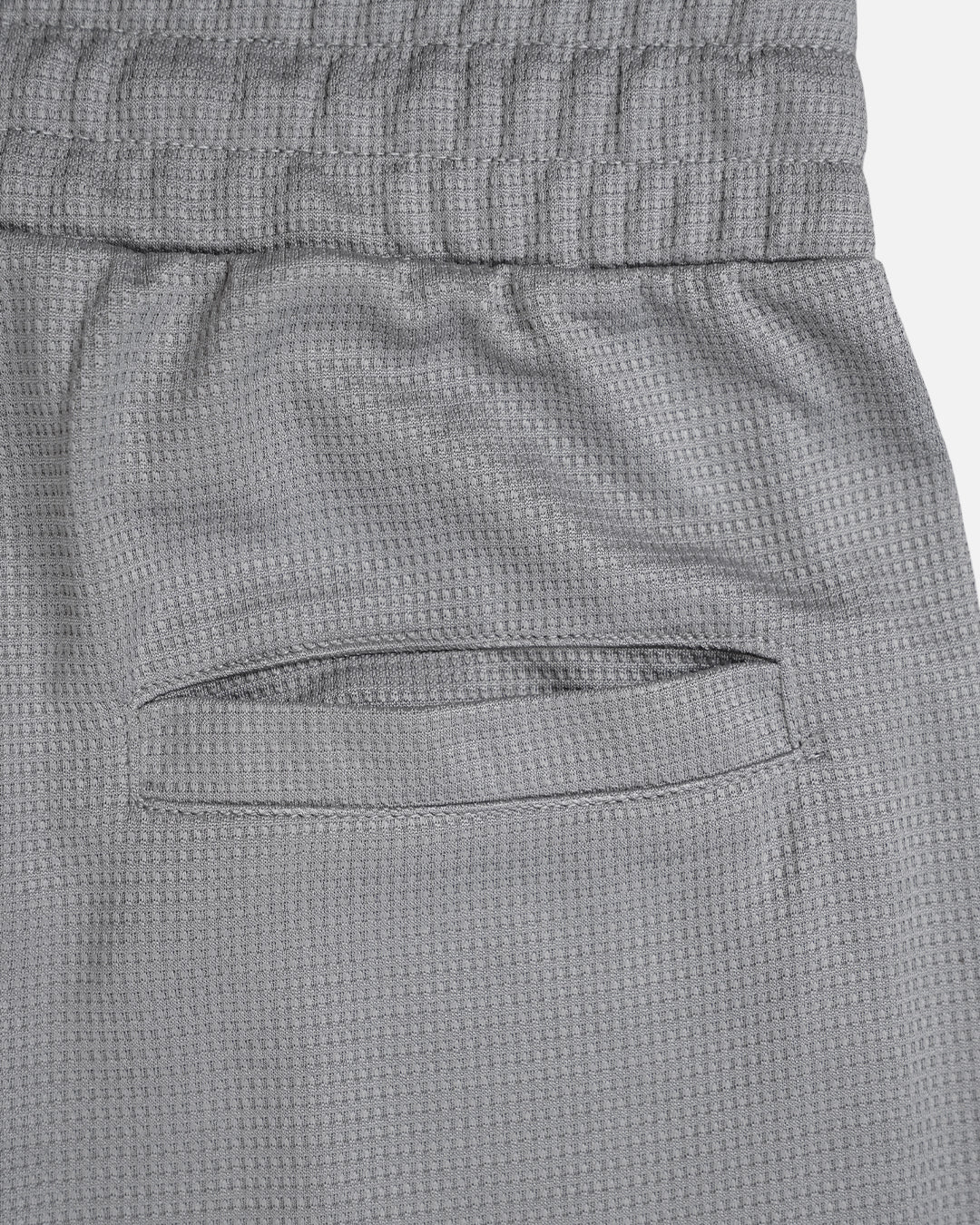 Zelig Branded Men's Ash Grey Textured Trouser MTR-04