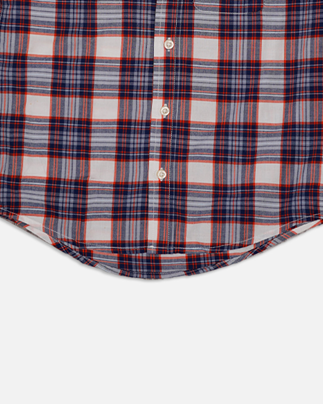 Placce Branded Boy's Red & Navy Check Shirt BS-01