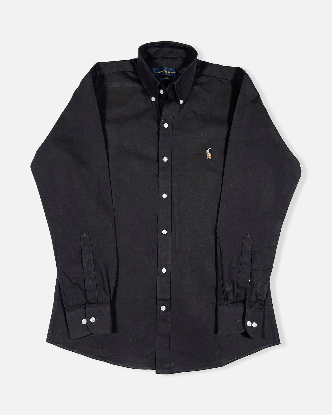 Pollo Branded Men's Slim Fit Black Color Shirt MFS-11