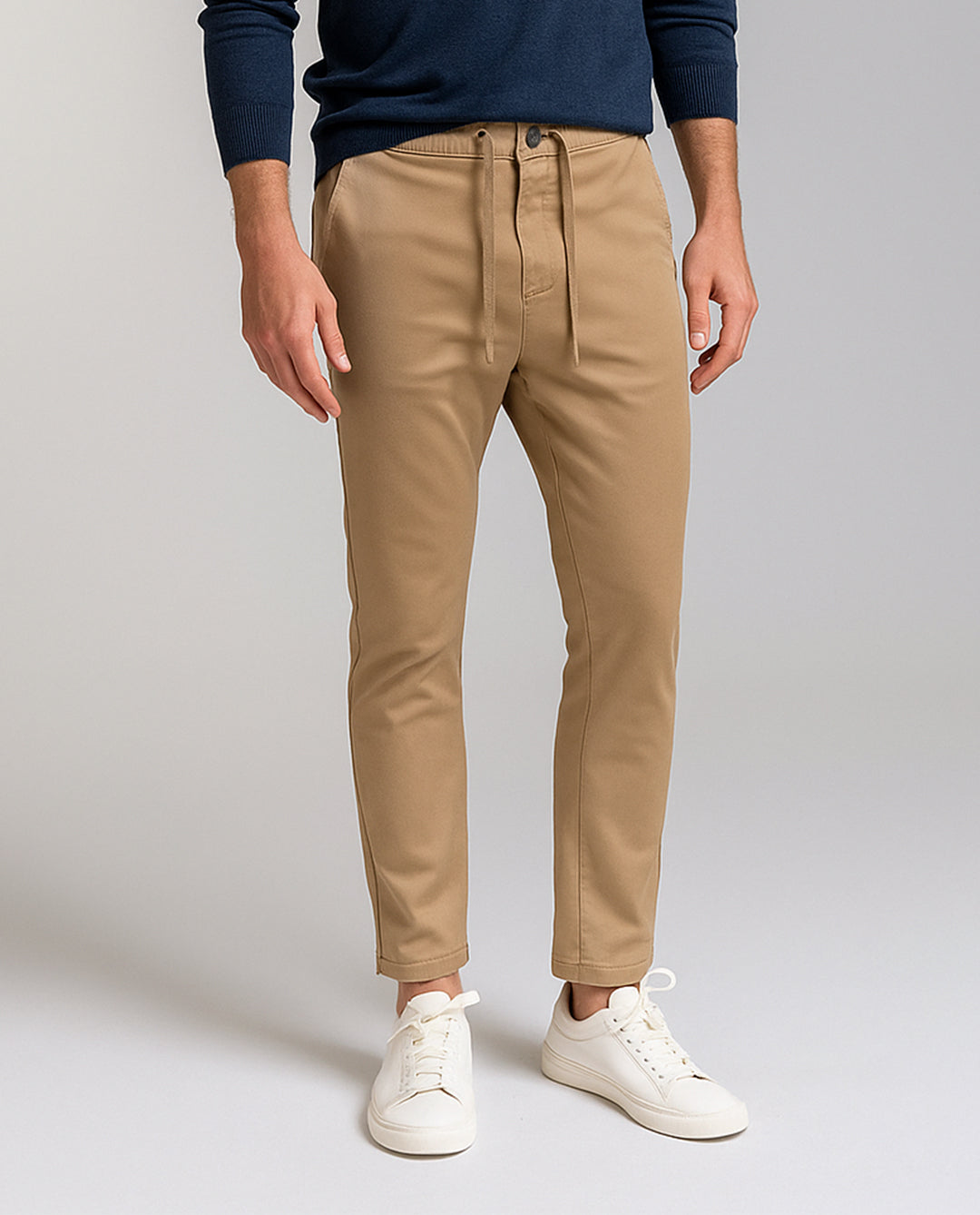 Teddy Smth Branded Men's Slim Fit Chino Pant Brown Color MCP-14