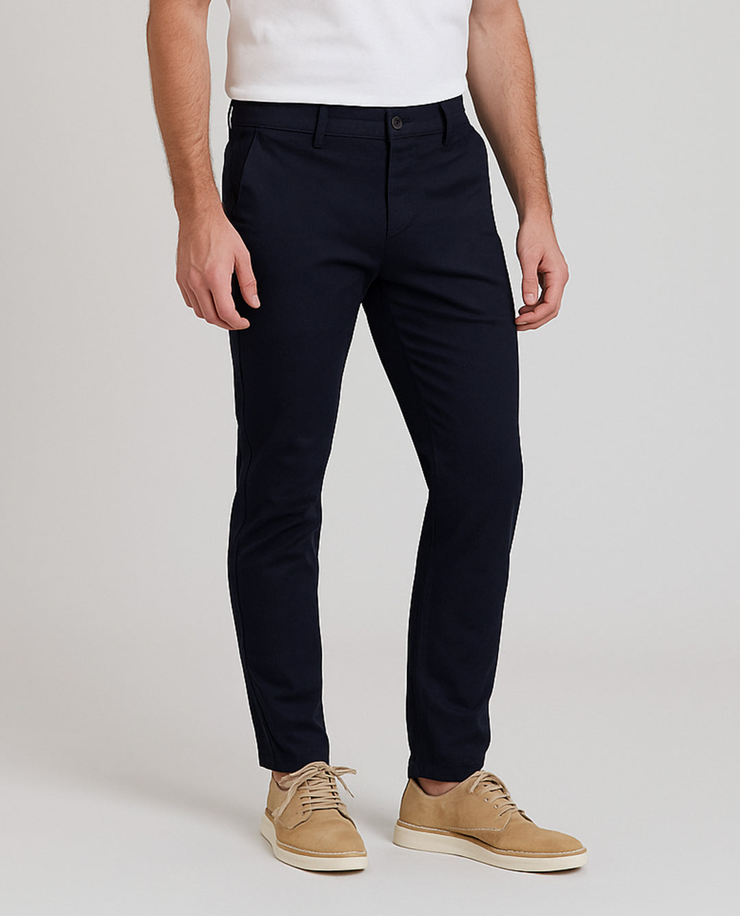 BERSK Branded Men's Slim Fit Chino Pant Navy Blue Color MCP-16