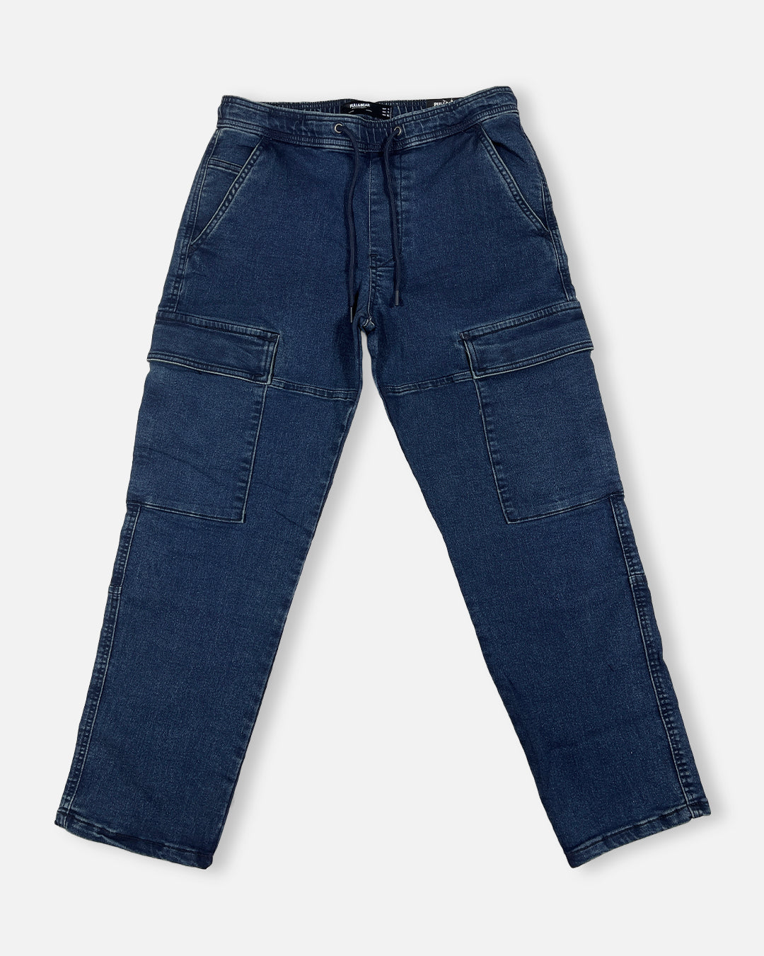 PullNBear Branded Men's Cargo Fit Pant Navy Blue Color CFP-10