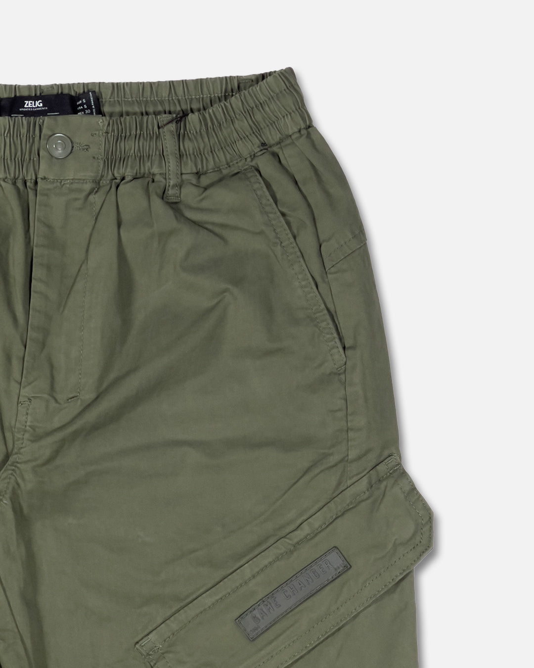 Zelig Branded Cargo Men's Bottle Green Color CFP-15