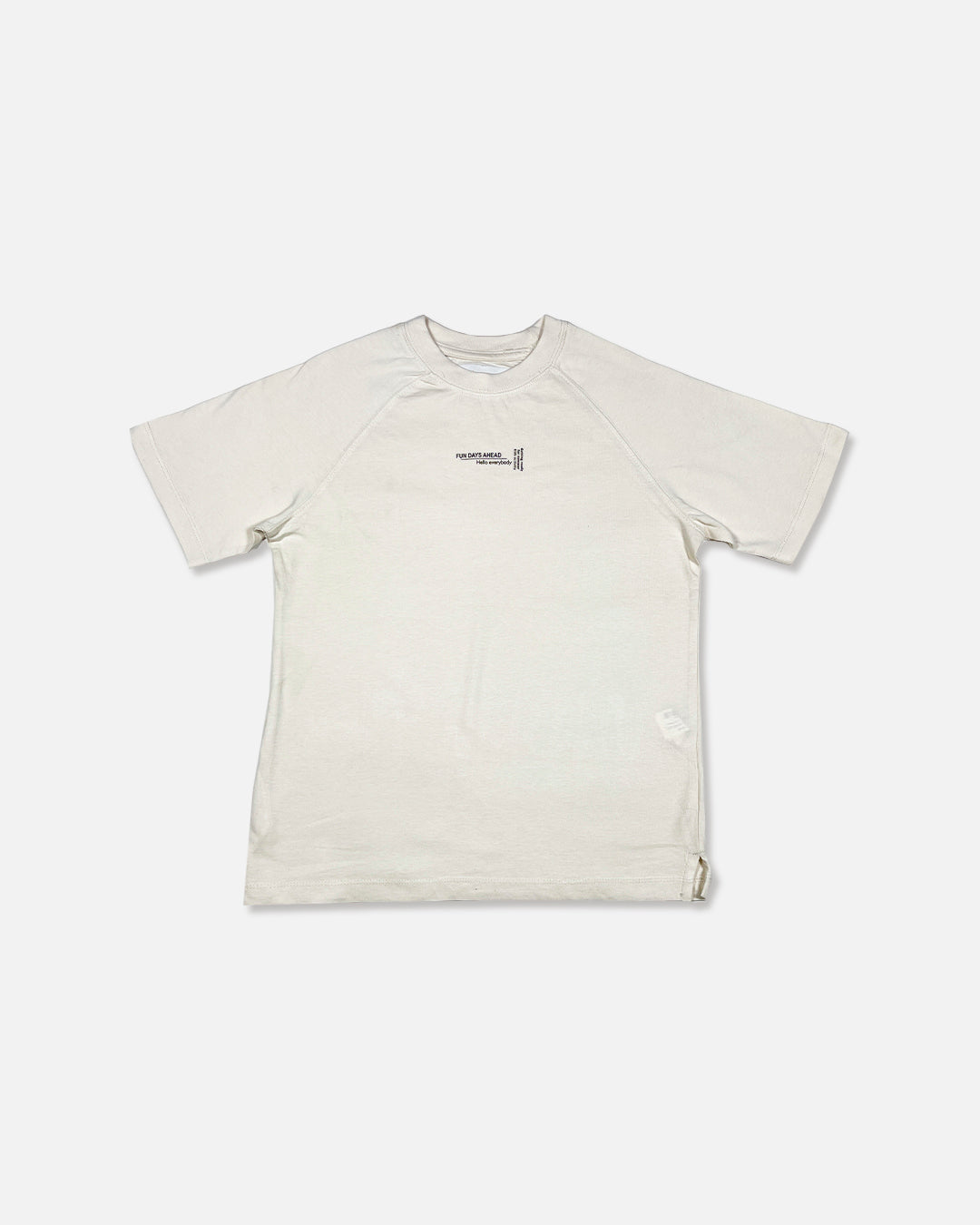 ZARRAA Branded Boy's Off White Color T-shirt BTS-01