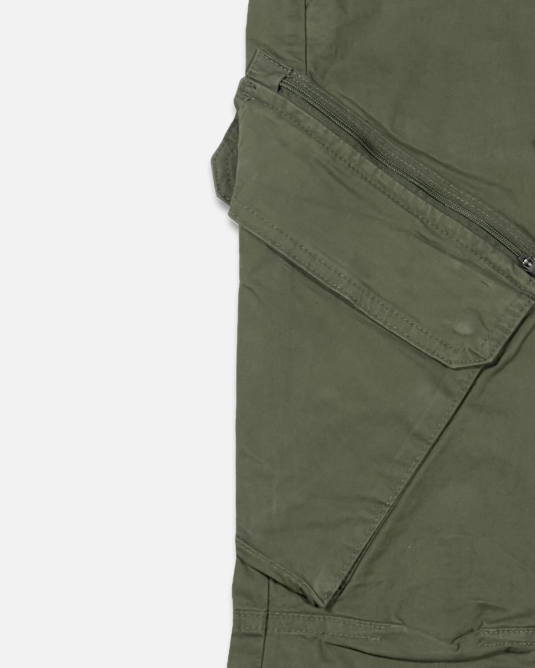Zelig Branded Cargo Men's Bottle Green Color CFP-15