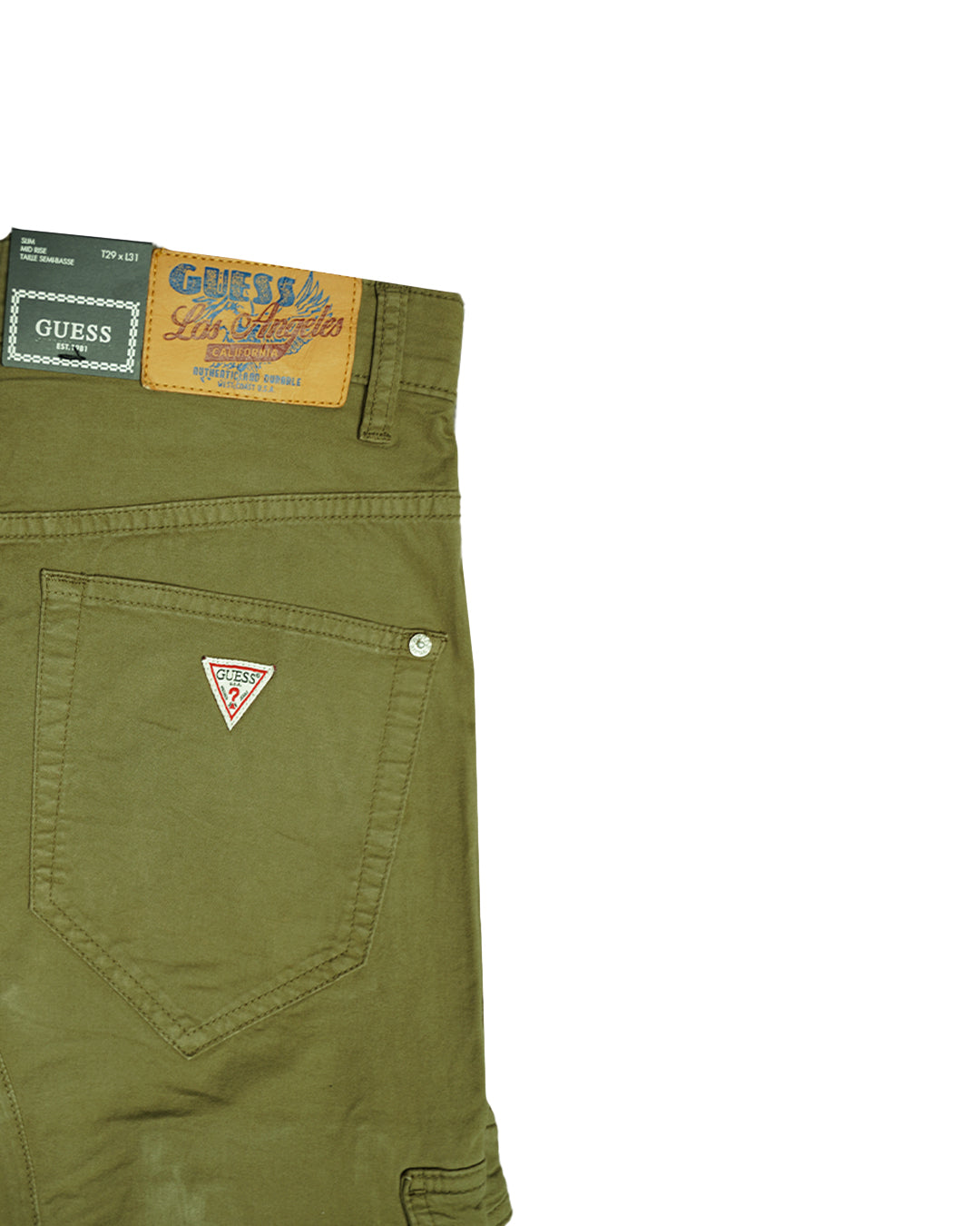 Guss Branded Men's Joger Fite Cargo Green Color CFP-21
