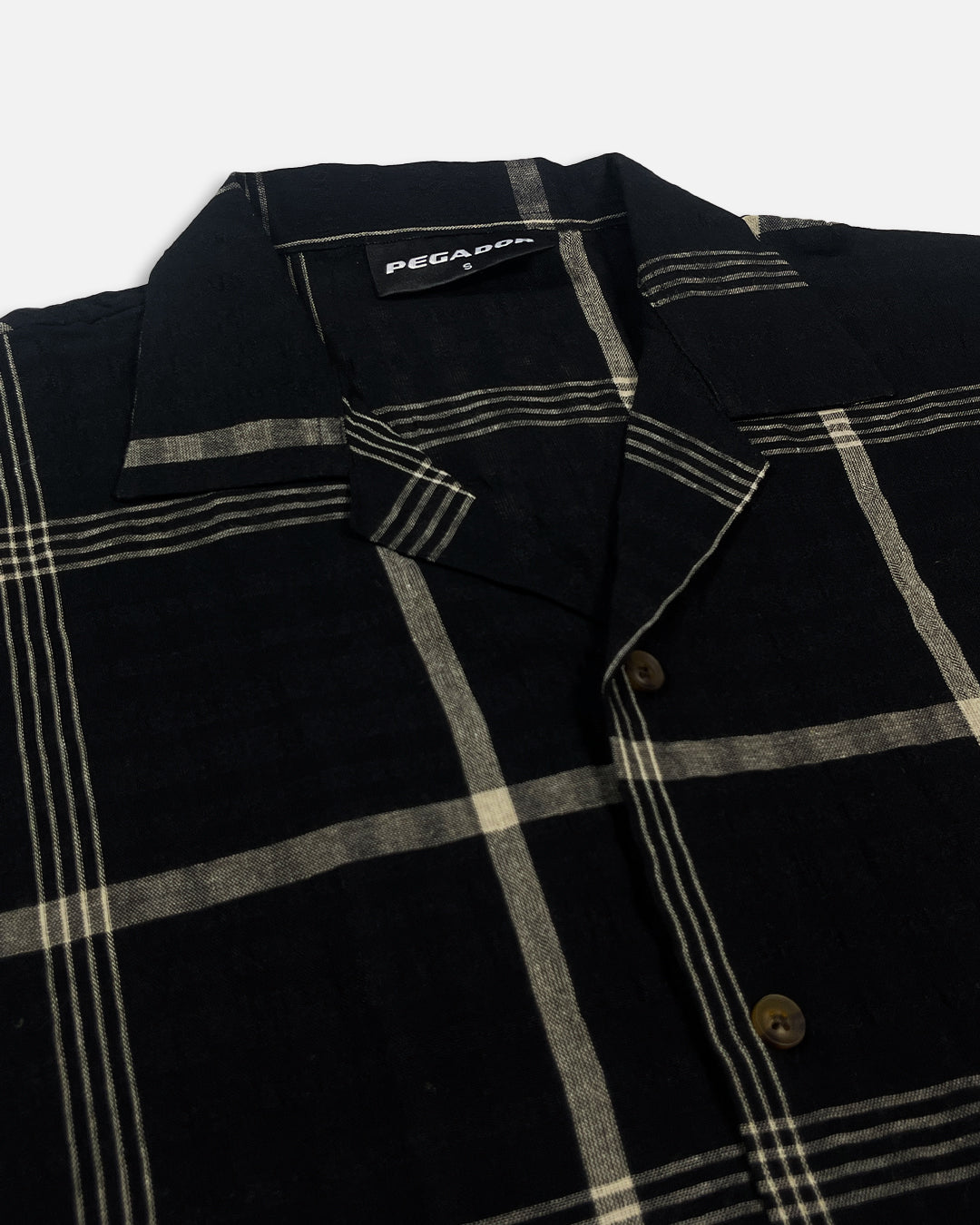 Pegadoor Branded Casual Half Sleeves Shirt Black Color MCS-01