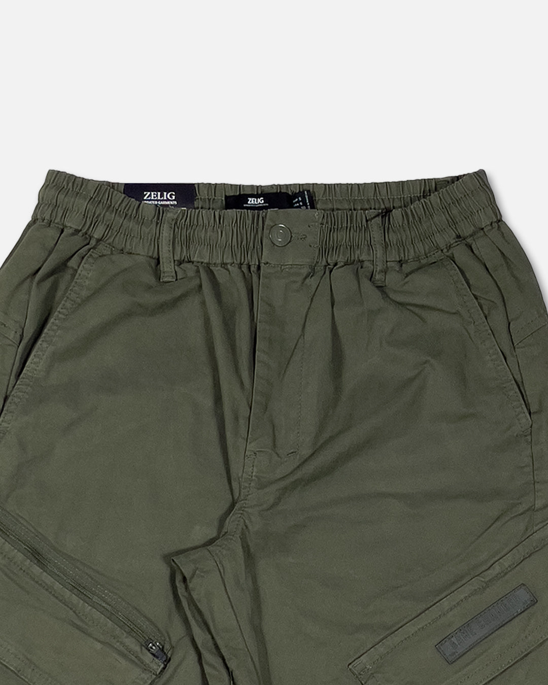 Zelig Branded Cargo Men's Bottle Green Color CFP-15