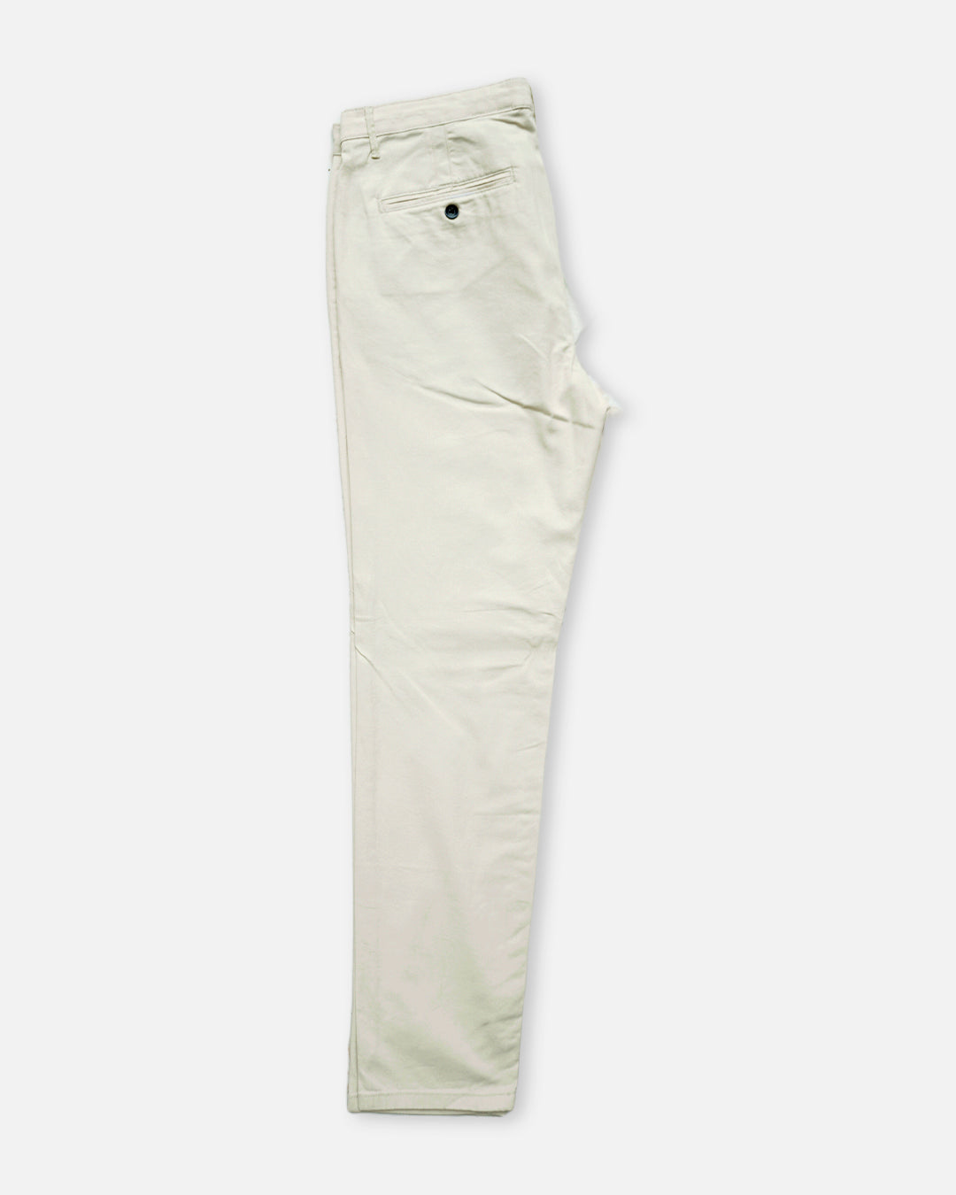 MLNN Branded Men's Slim Fit Chino Pant White Color MCP-11