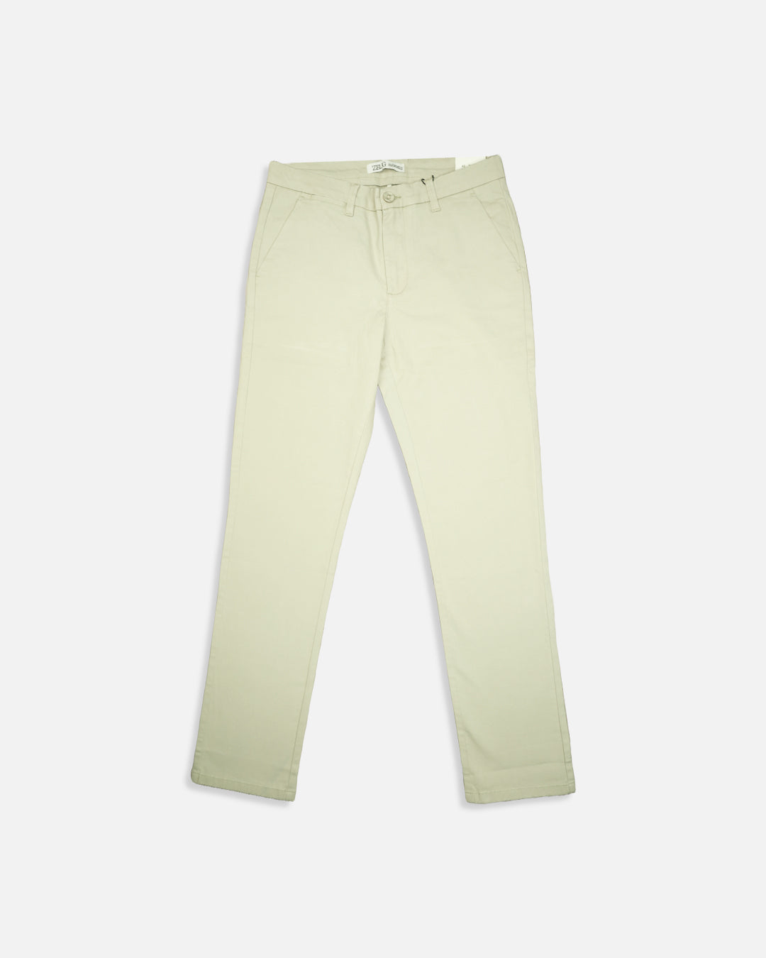 Zelig Branded Men's Slim Fit Chino Pant Off White Color MCP-12