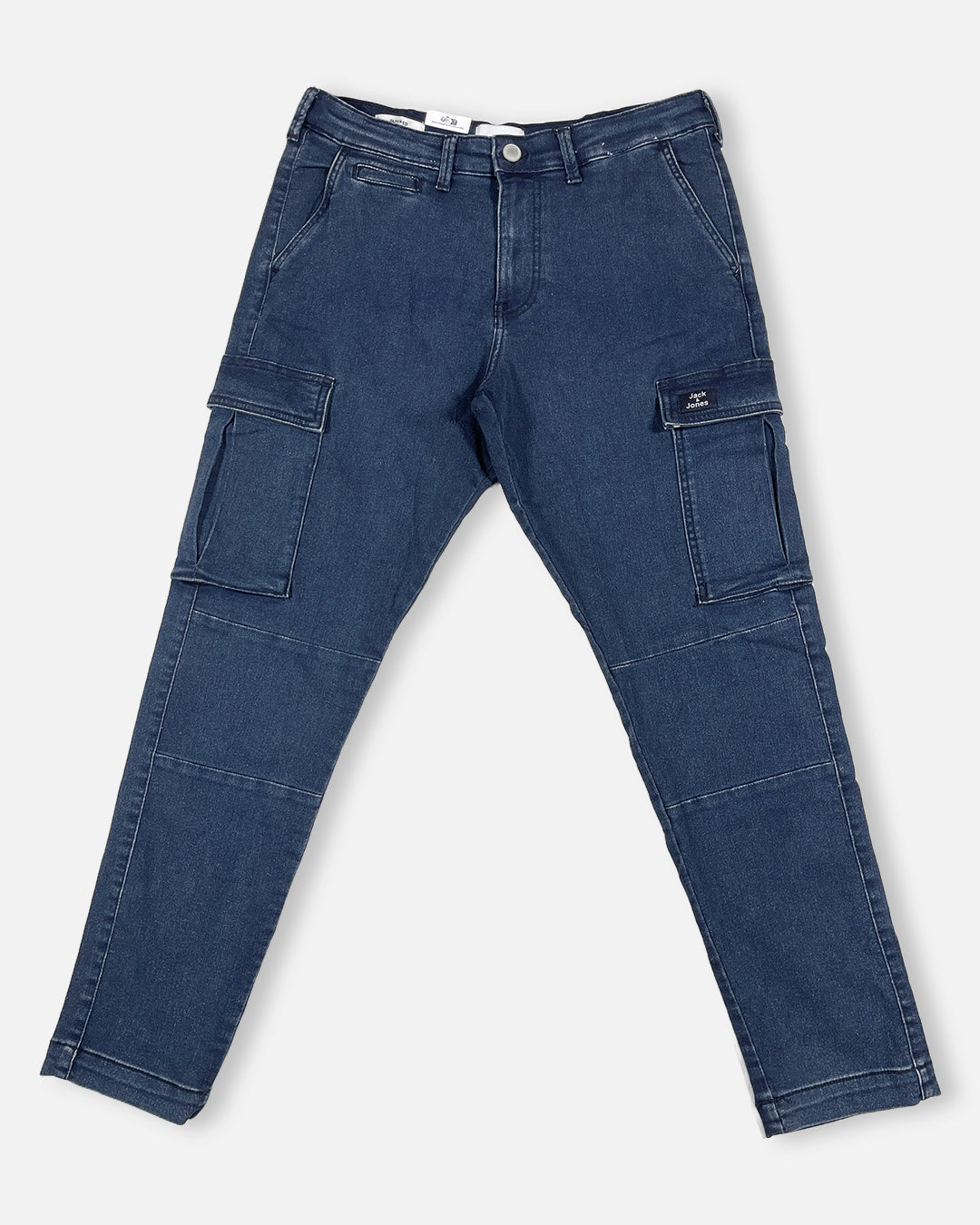 JCK&JONS Branded Men's Cargo Fit Pant Blue Color CFP-05