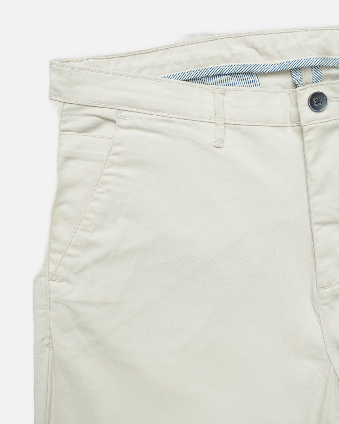 MLNN Branded Men's Slim Fit Chino Pant White Color MCP-11