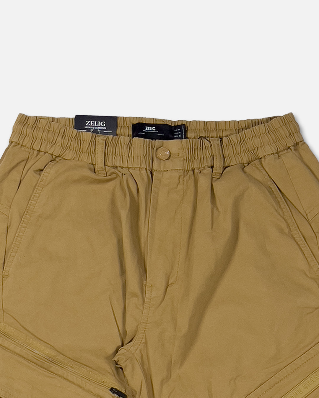 Zelig Branded Cargo Men's Cargo Camel Brown Color CFP-13