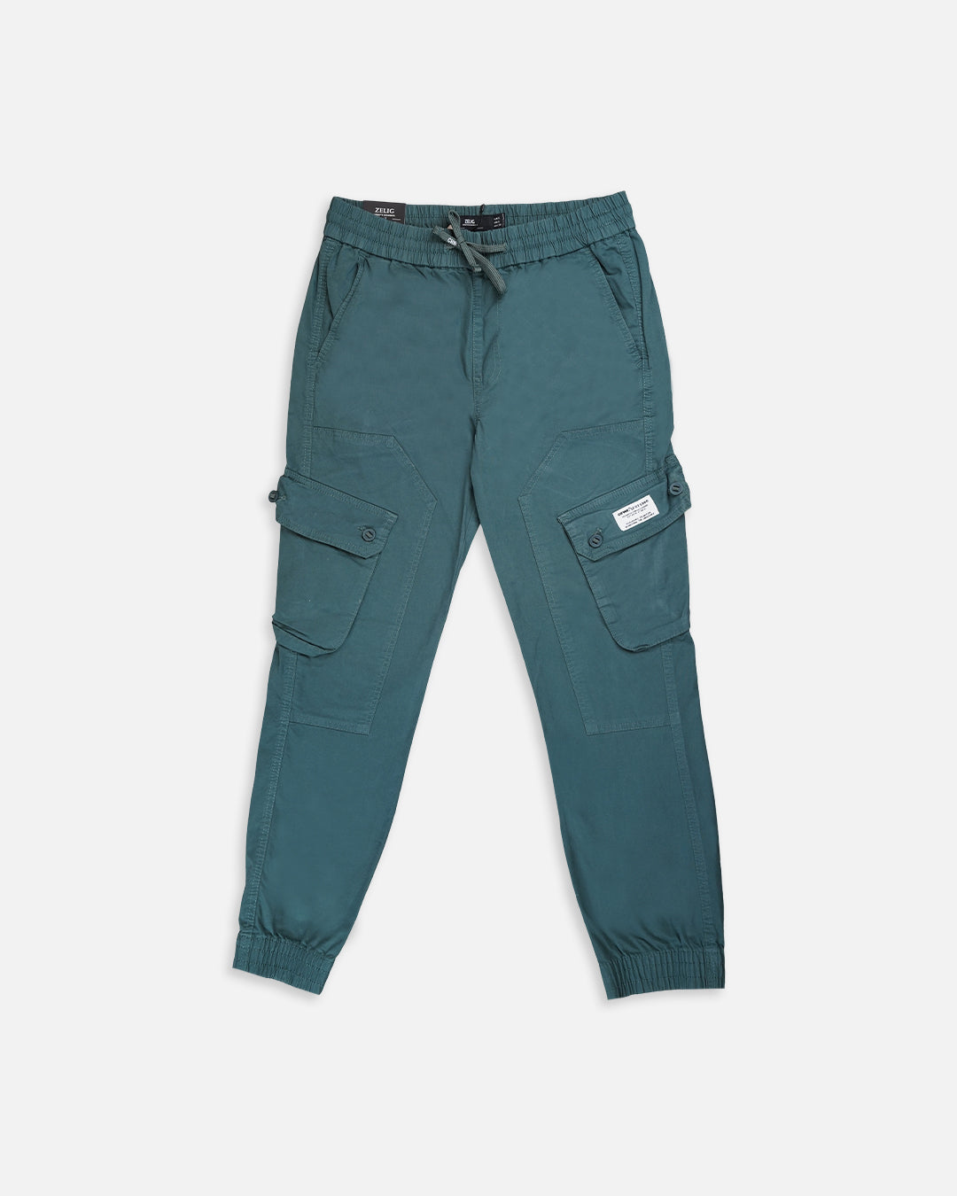 Zelig Branded Men's Joger Cargo Teal Green Color CFP-39