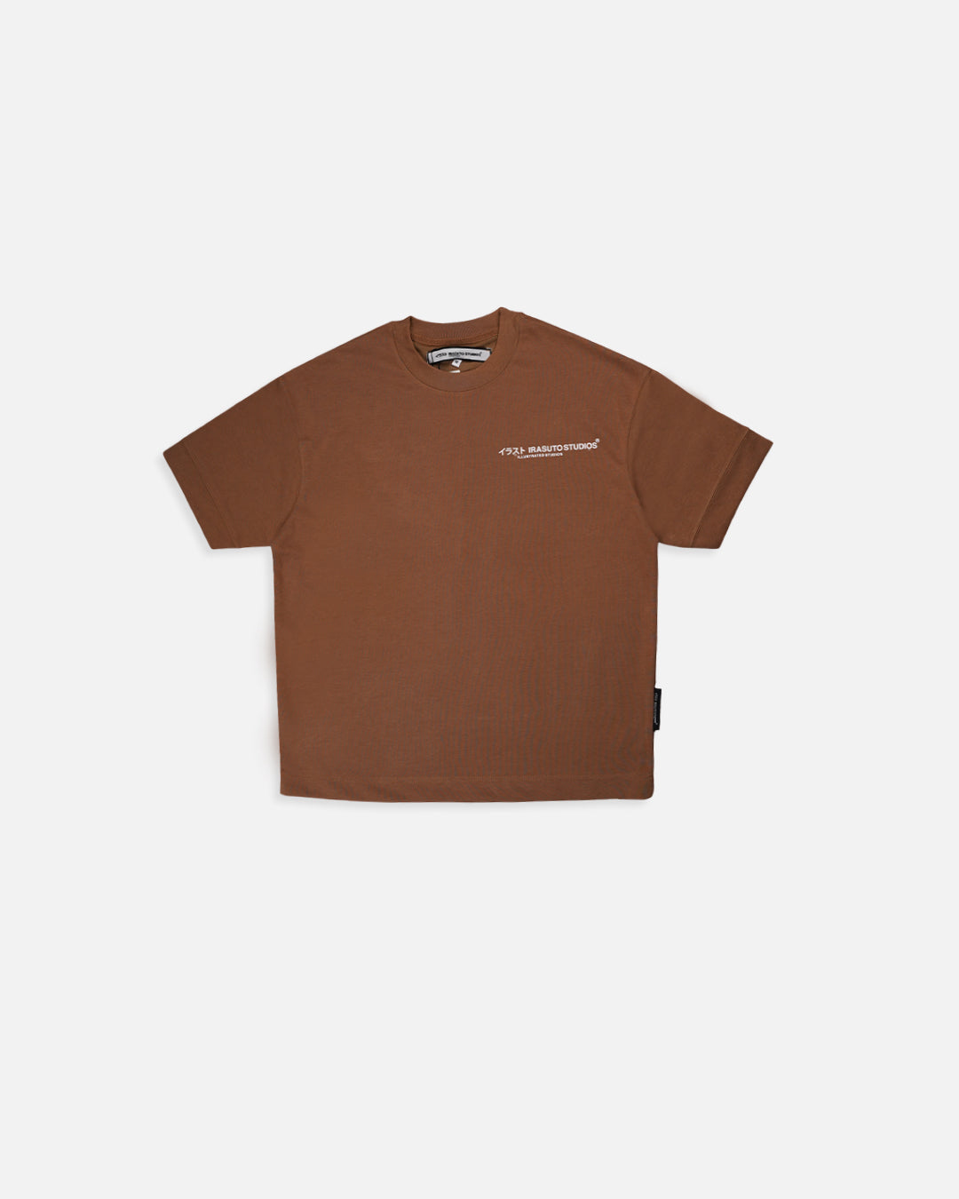 Branded Men's Brown Drop Shoulder Tee Mt-09